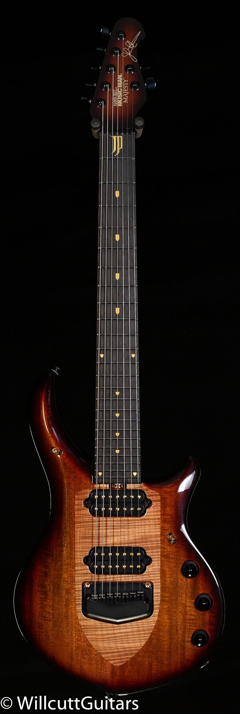 Ernie Ball Music Man 20th Anniversary Majesty 7 Honeybutter Burst