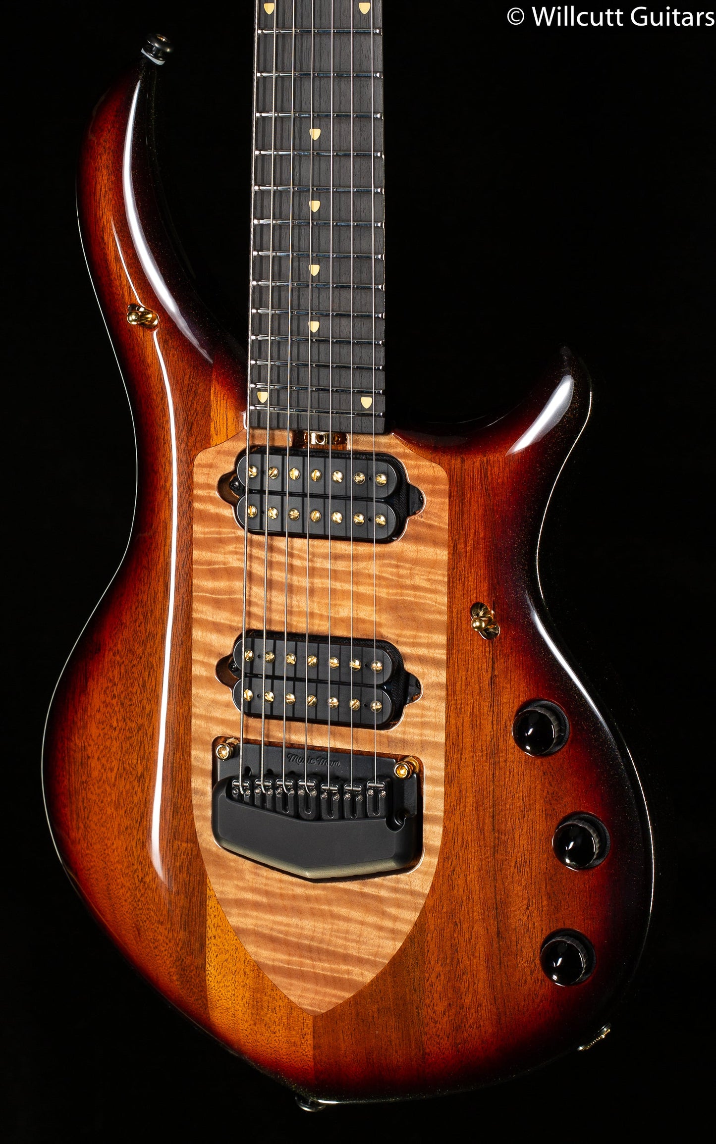 Ernie Ball Music Man 20th Anniversary Majesty 7 Honeybutter Burst