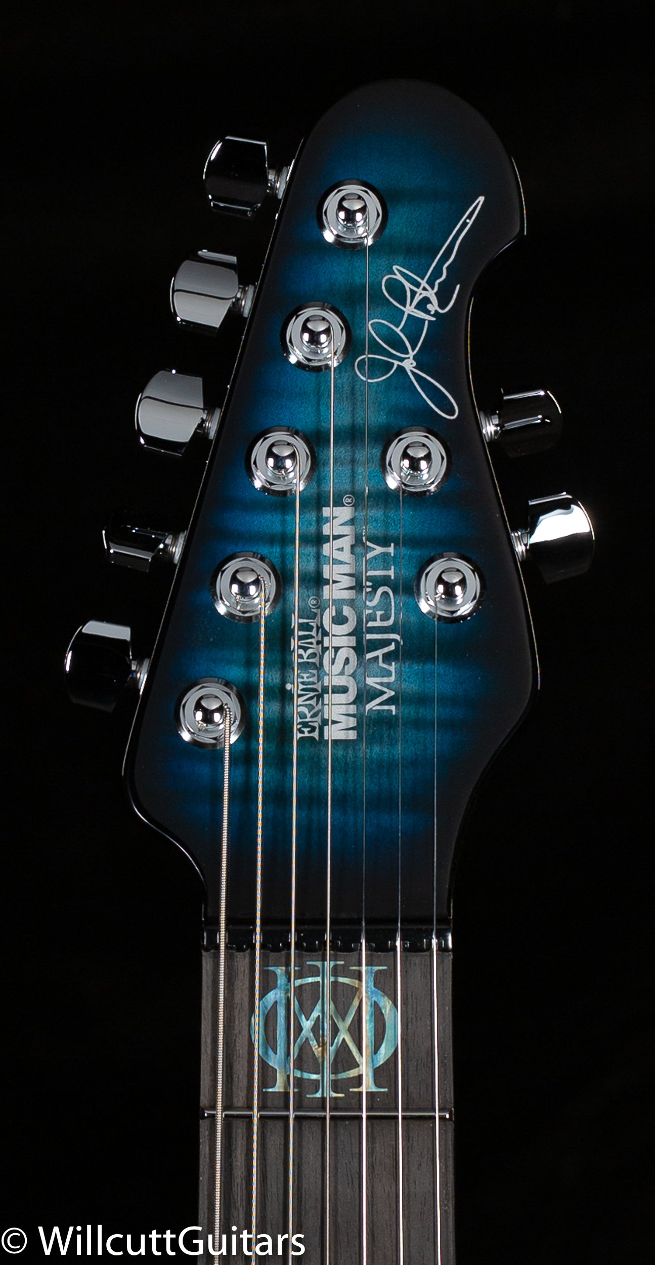 Ernie Ball Music Man Majesty 7 Hydrospace Quilt Top (178)
