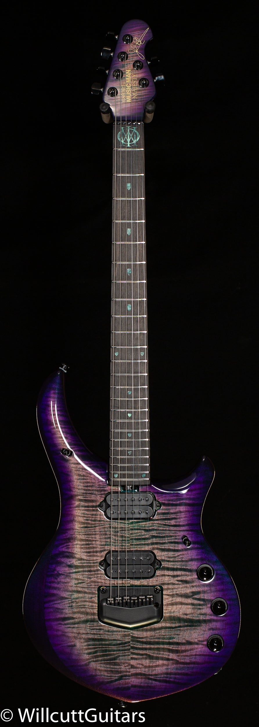 Ernie Ball Music Man Majesty Maple Top Crystal Amethyst (510)