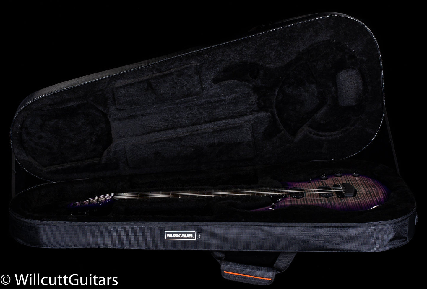 Ernie Ball Music Man Majesty 6 Maple Top Crystal Amethyst (231)