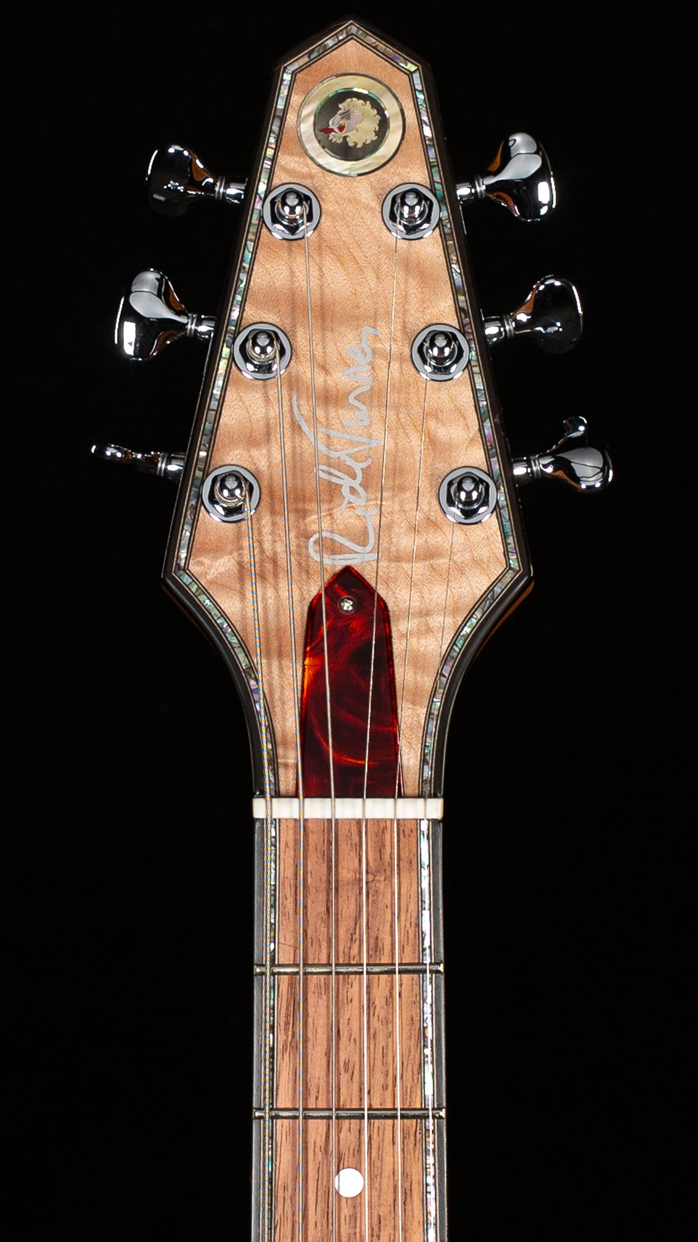 Rick Turner Model 1 Deluxe Featherweight "Legacy One" Natural Quilt (113)