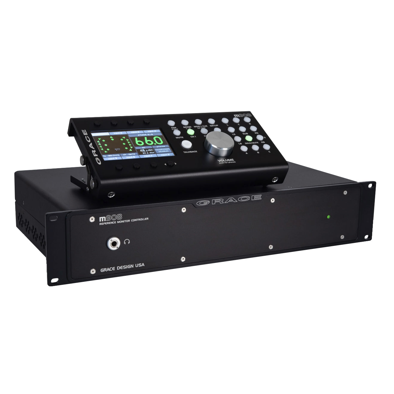 Grace Design M908 High Fidelity 22.2 Monitor Controller (w/ Hardware Remote)
