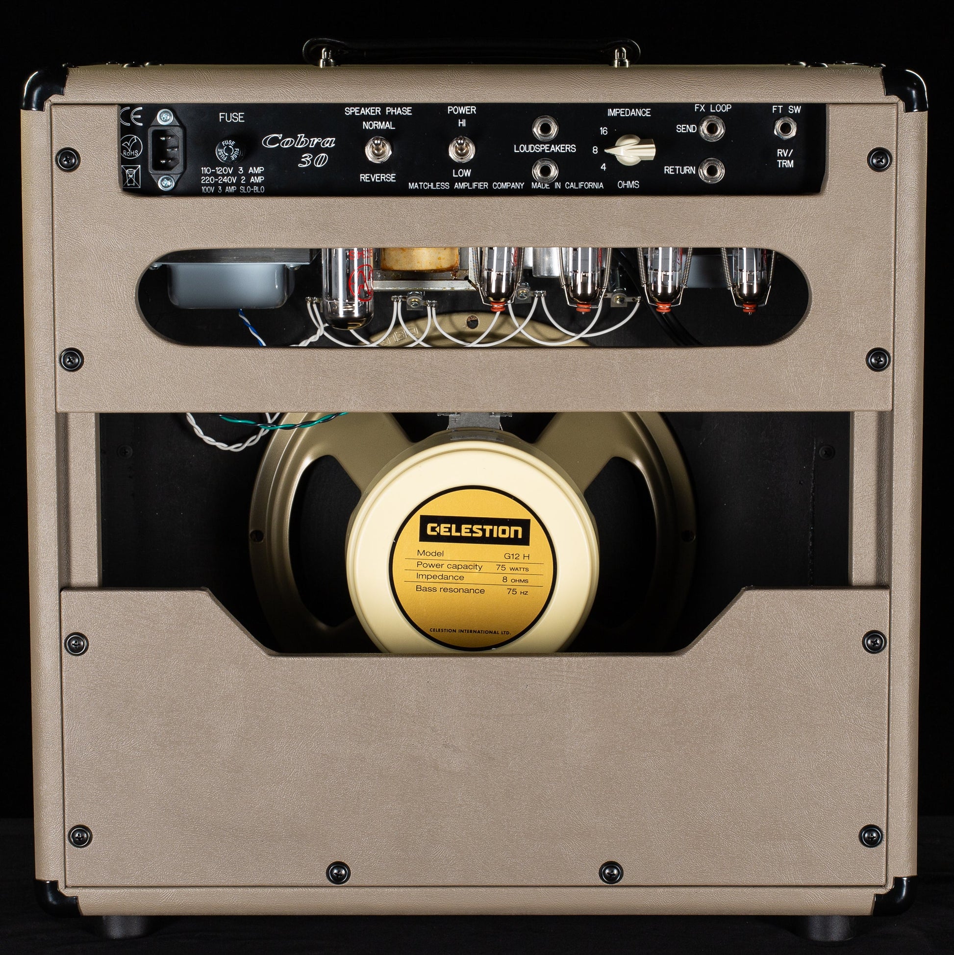 Matchless Cobra 30 112 Combo Cappuccino/Silver Piping (039)