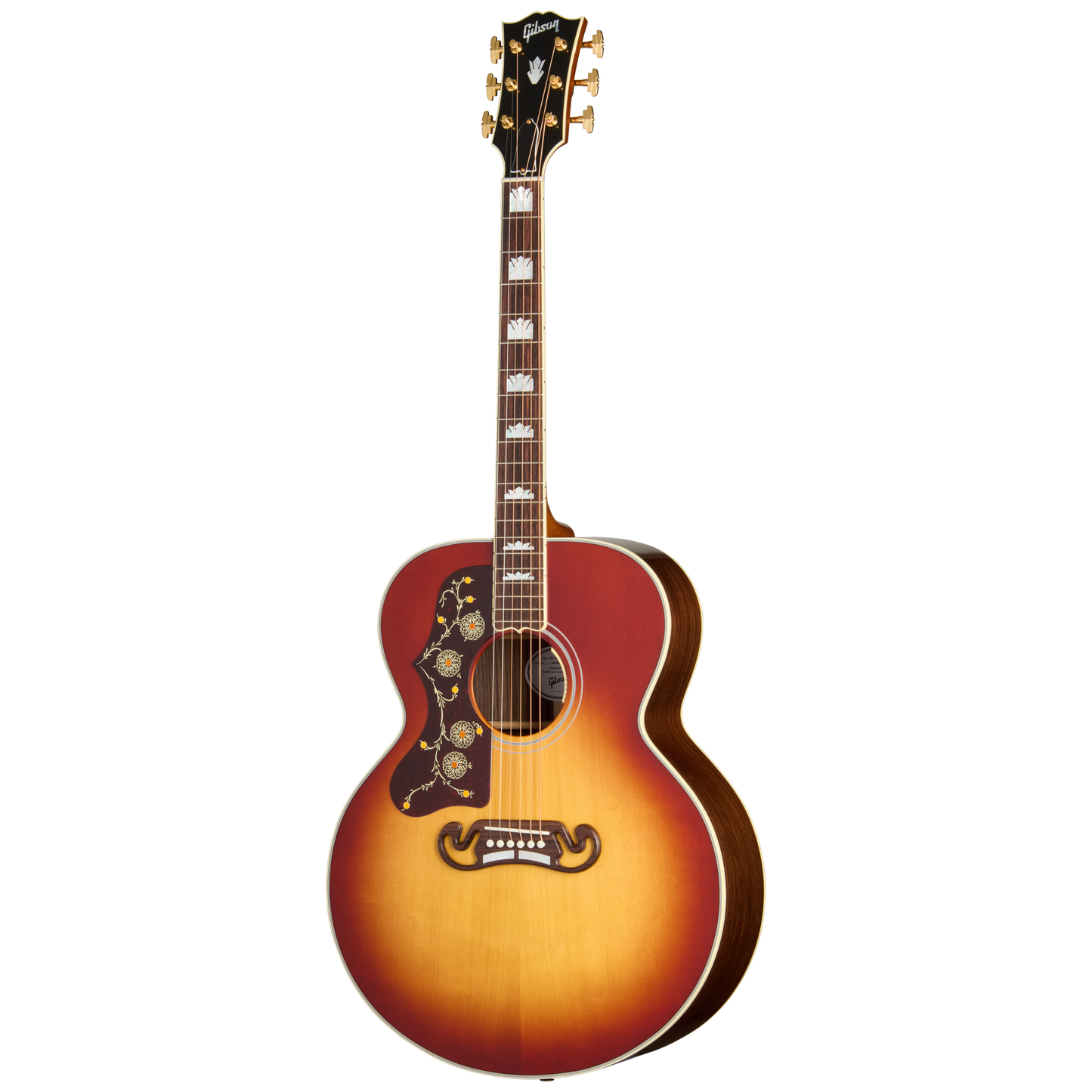 Gibson SJ-200 Standard Rosewood, Left-Handed, Rosewood Burst