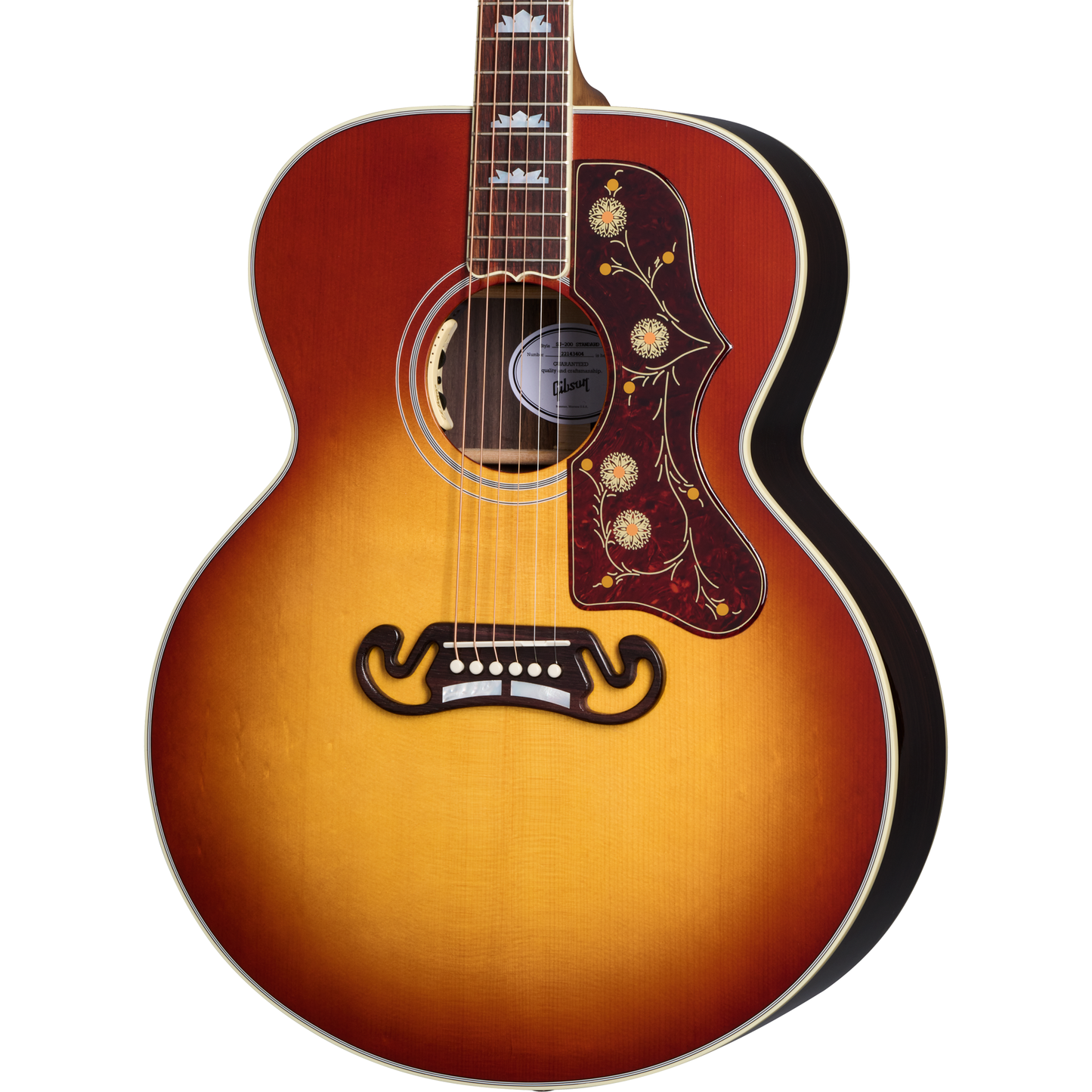 Gibson SJ-200 Standard Rosewood Acoustic Electric Guitar - Rosewood Burst
