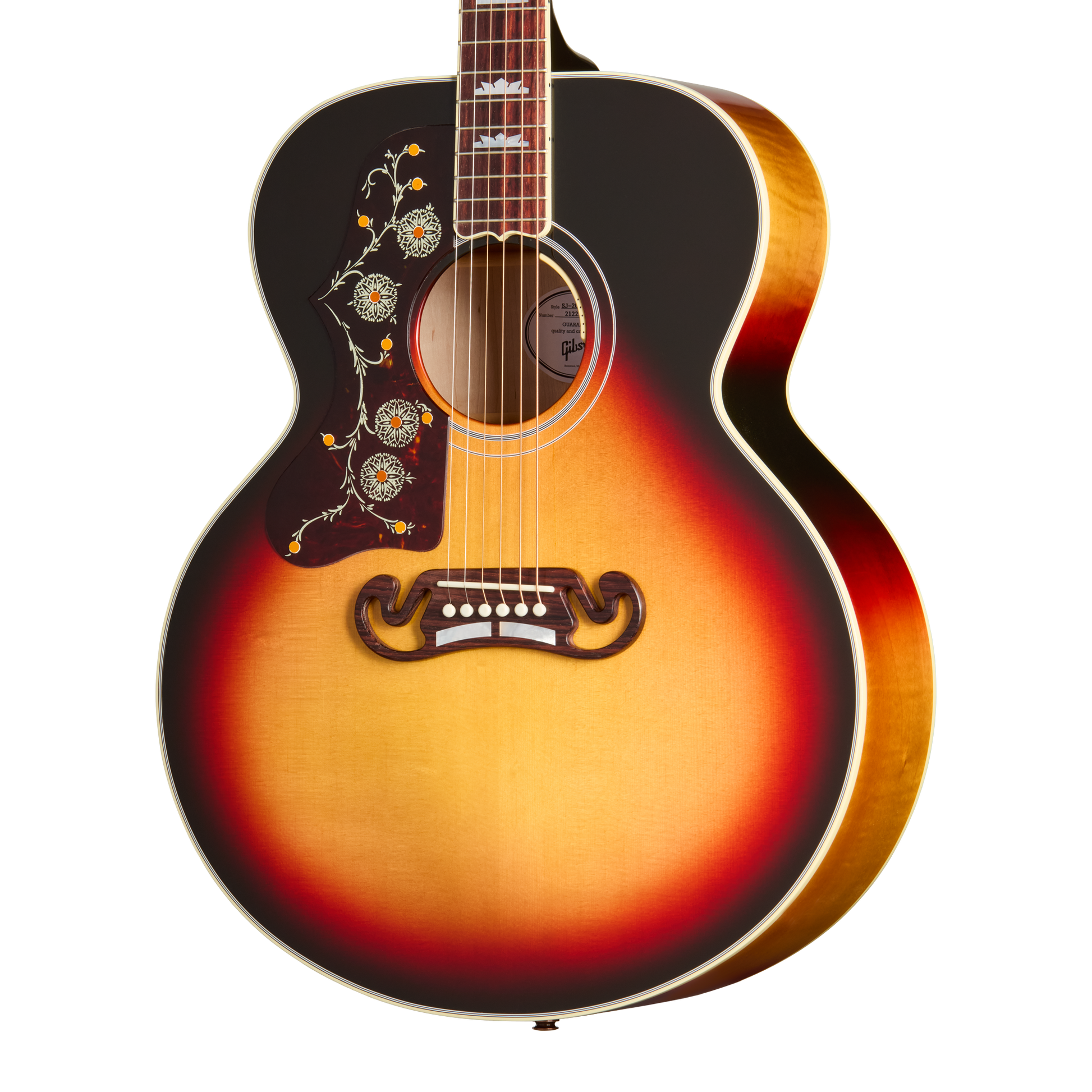 Gibson SJ-200 Standard, Left-Handed, Tri Burst