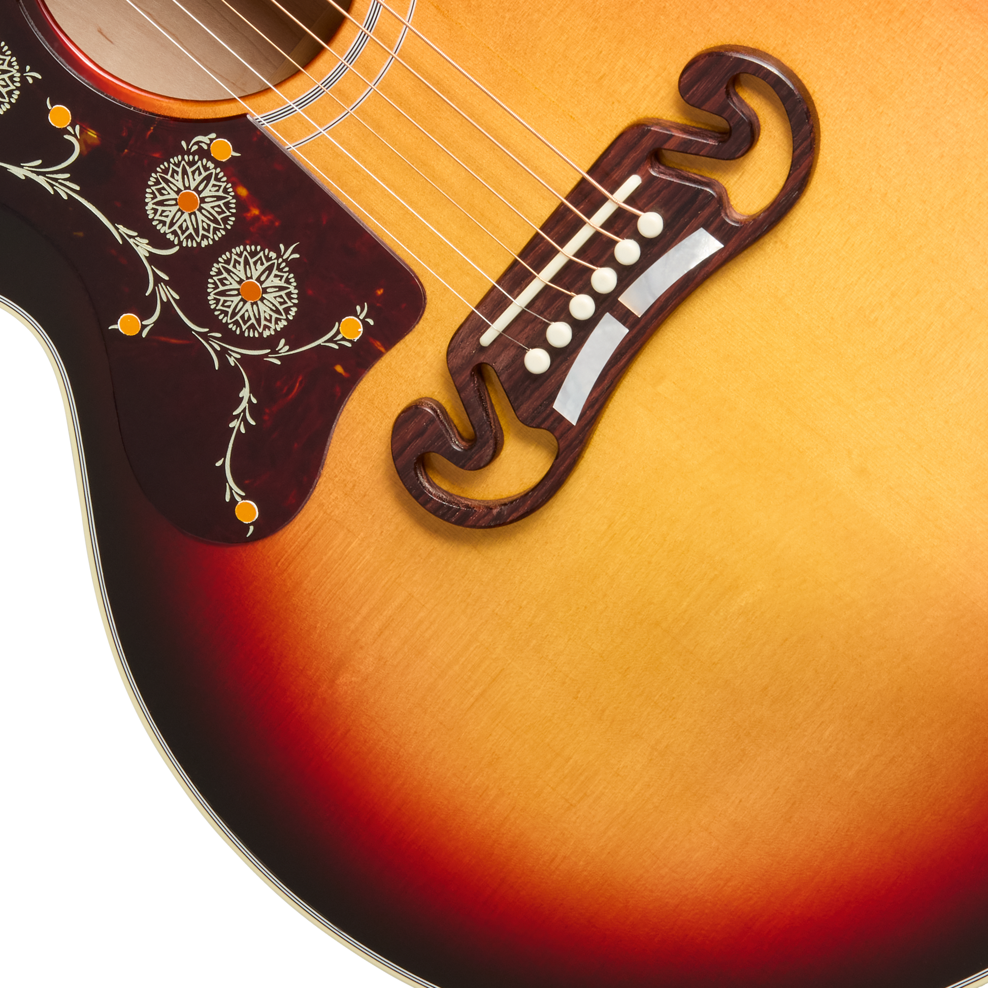 Gibson SJ-200 Standard, Left-Handed, Tri Burst