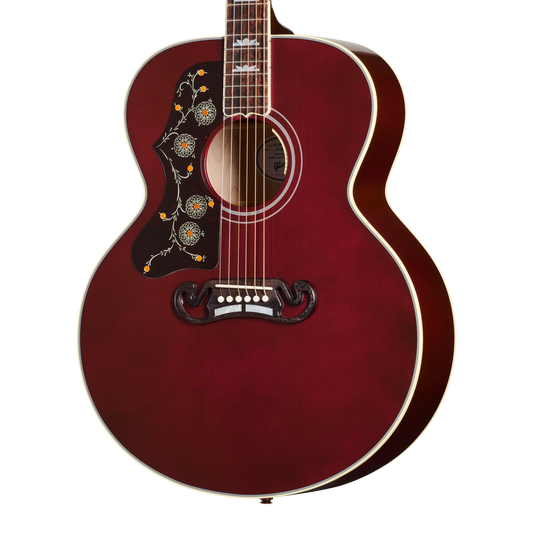 Gibson SJ-200 Standard, Left-Handed, Wine Red