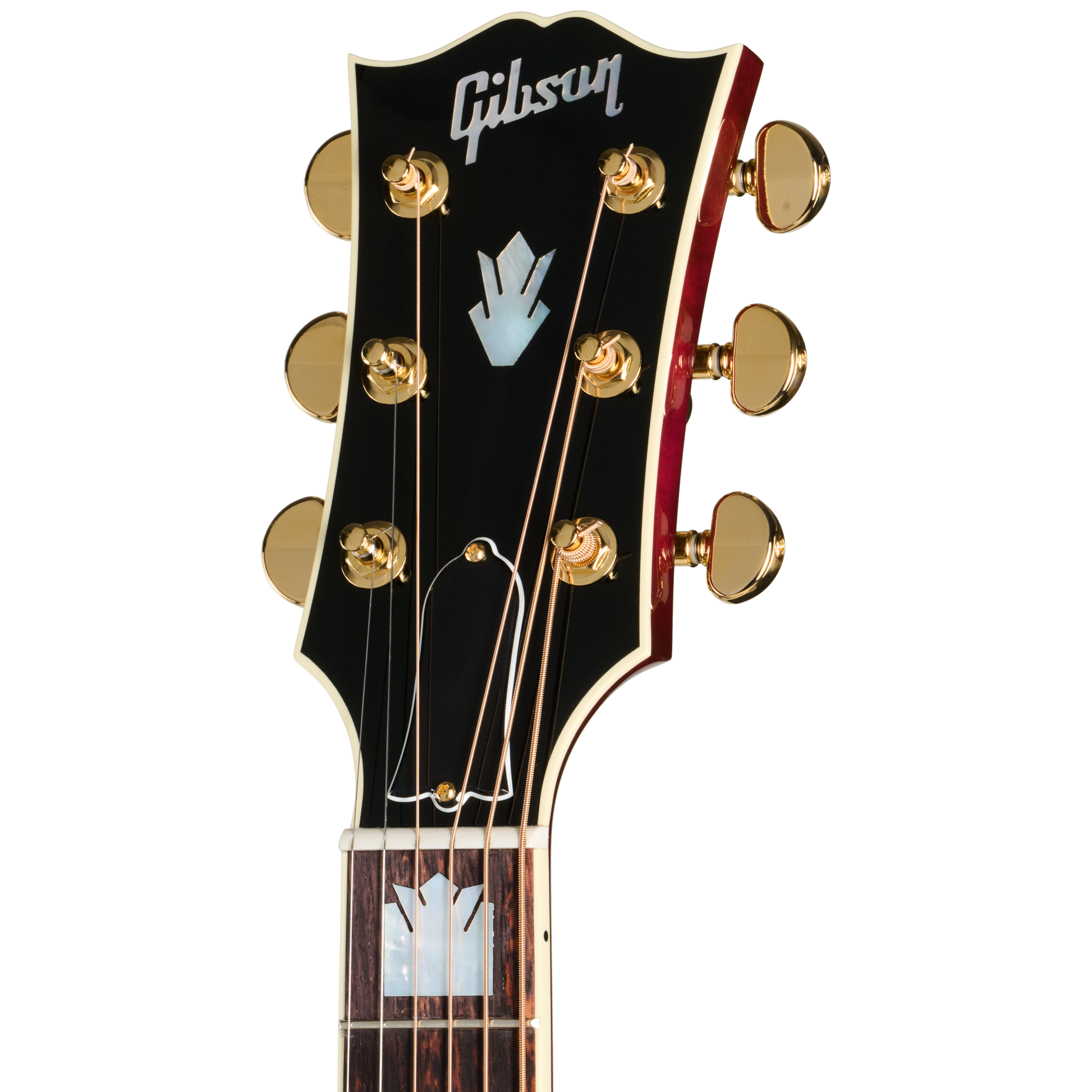 Gibson SJ-200 Standard, Left-Handed, Wine Red
