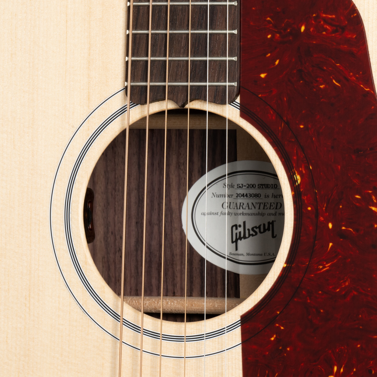 Gibson SJ-200 Studio Rosewood, Satin Natural