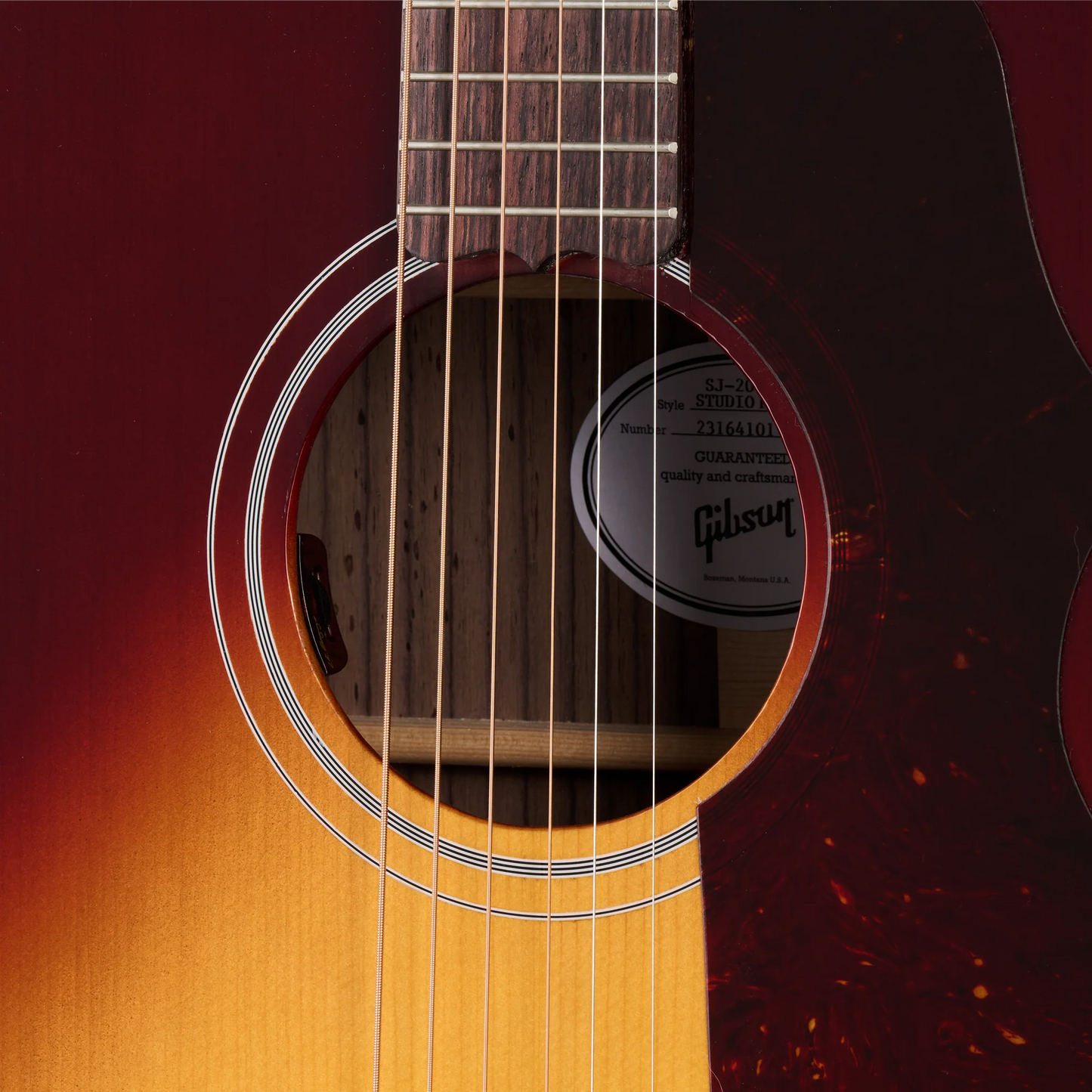 Gibson SJ-200 Studio Rosewood, Rosewood Burst