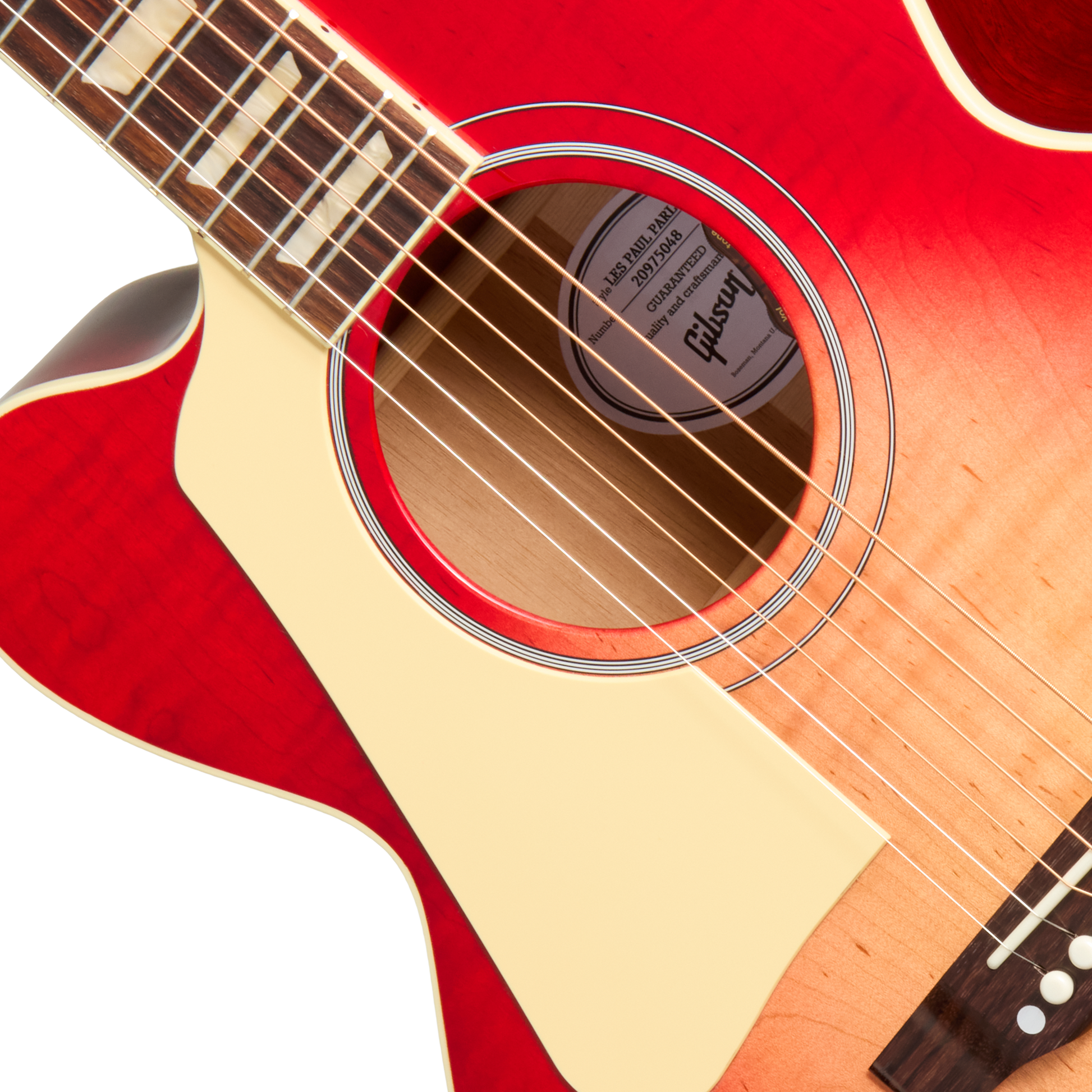 Gibson Les Paul Parlor Acoustic, Left-Handed, Vintage Cherry Sunburst