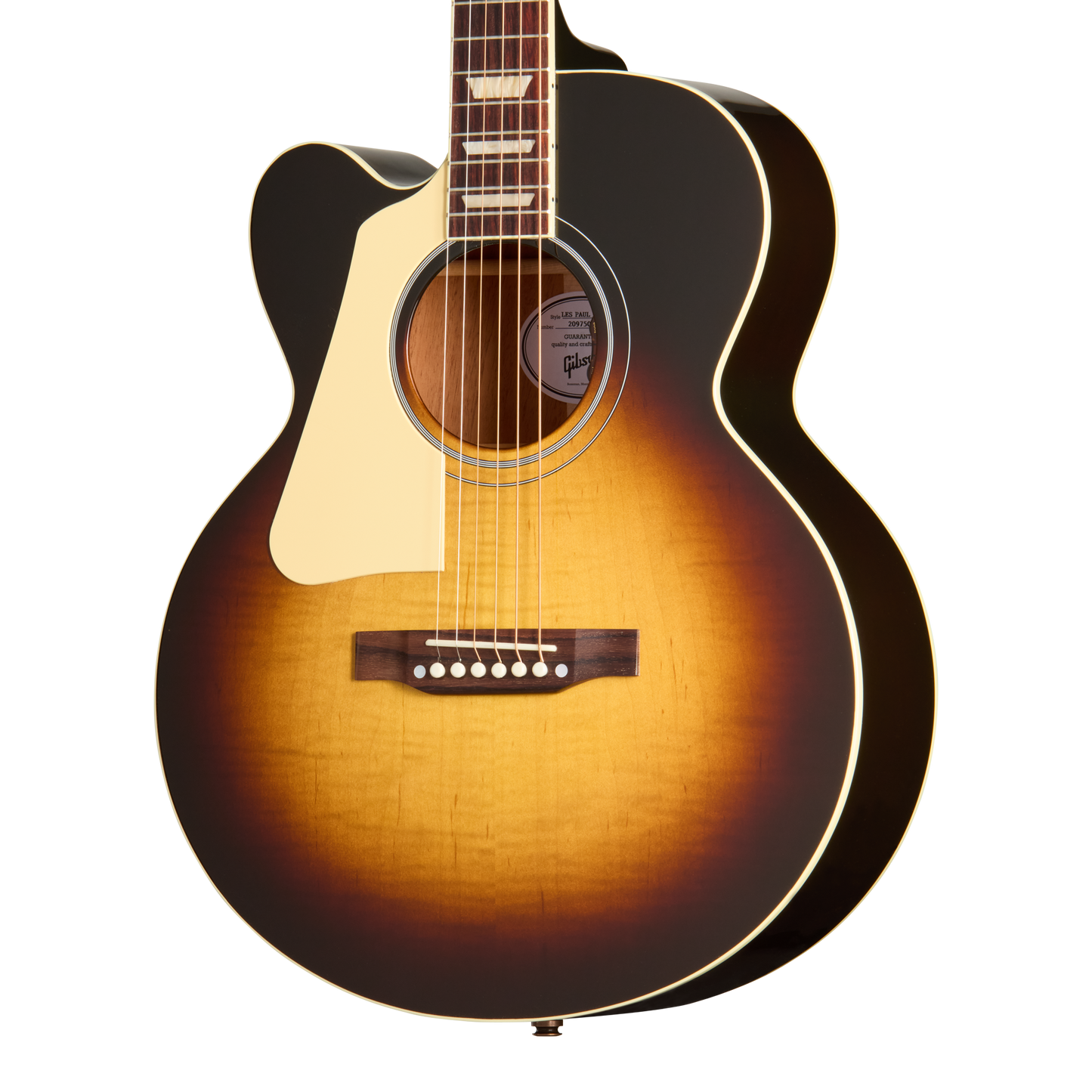 Gibson Les Paul Parlor Acoustic, Left-Handed, Vintage Sunburst