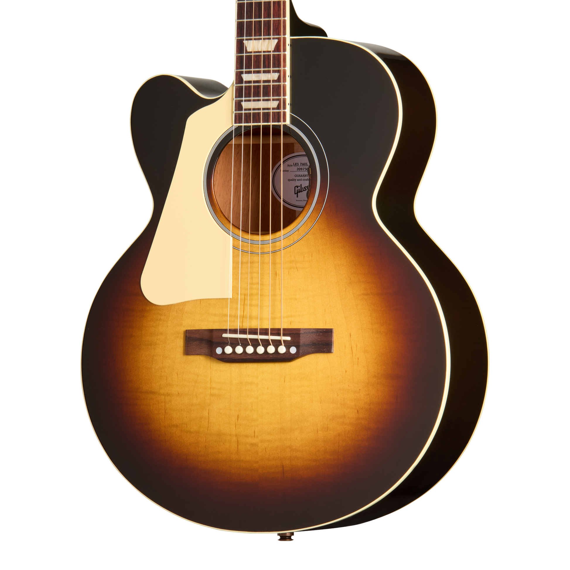 Gibson Les Paul Parlor Acoustic, Left-Handed, Vintage Sunburst