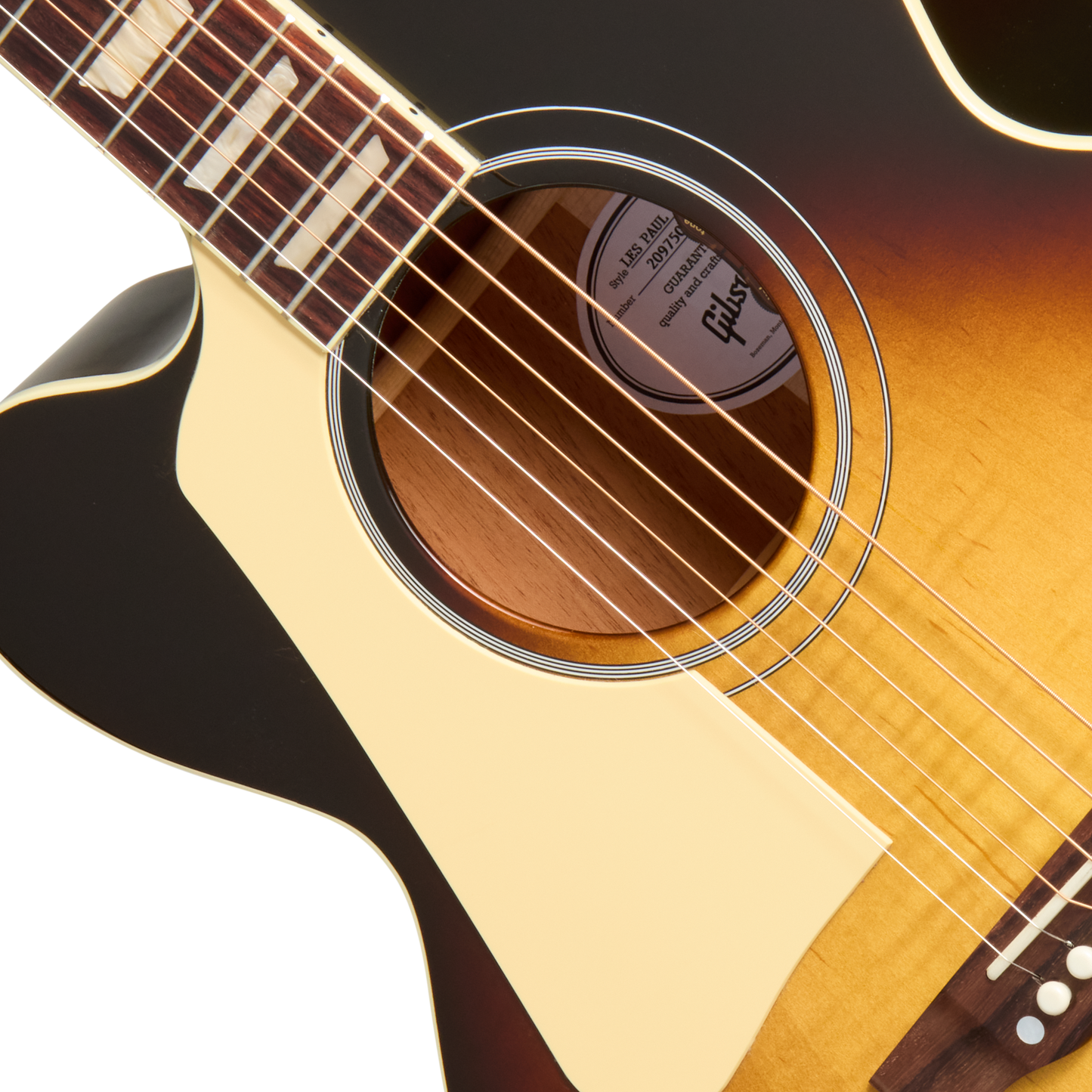 Gibson Les Paul Parlor Acoustic, Left-Handed, Vintage Sunburst