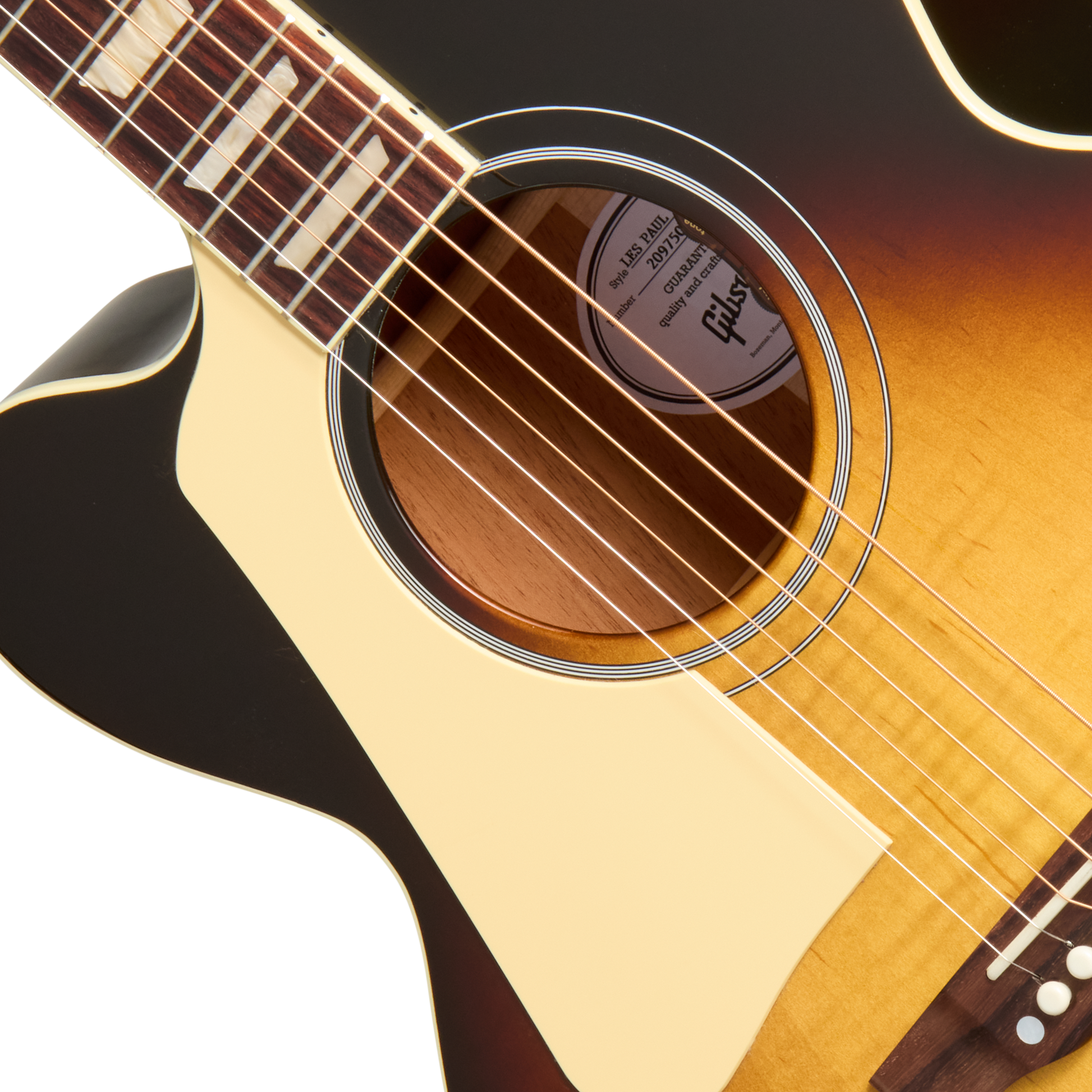 Gibson Les Paul Parlor Acoustic, Left-Handed, Vintage Sunburst