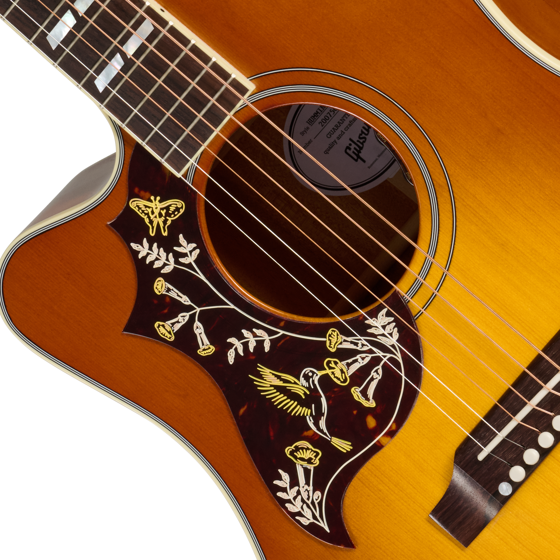 Gibson Hummingbird Standard EC, Left-Handed, Heritage Cherry Sunburst