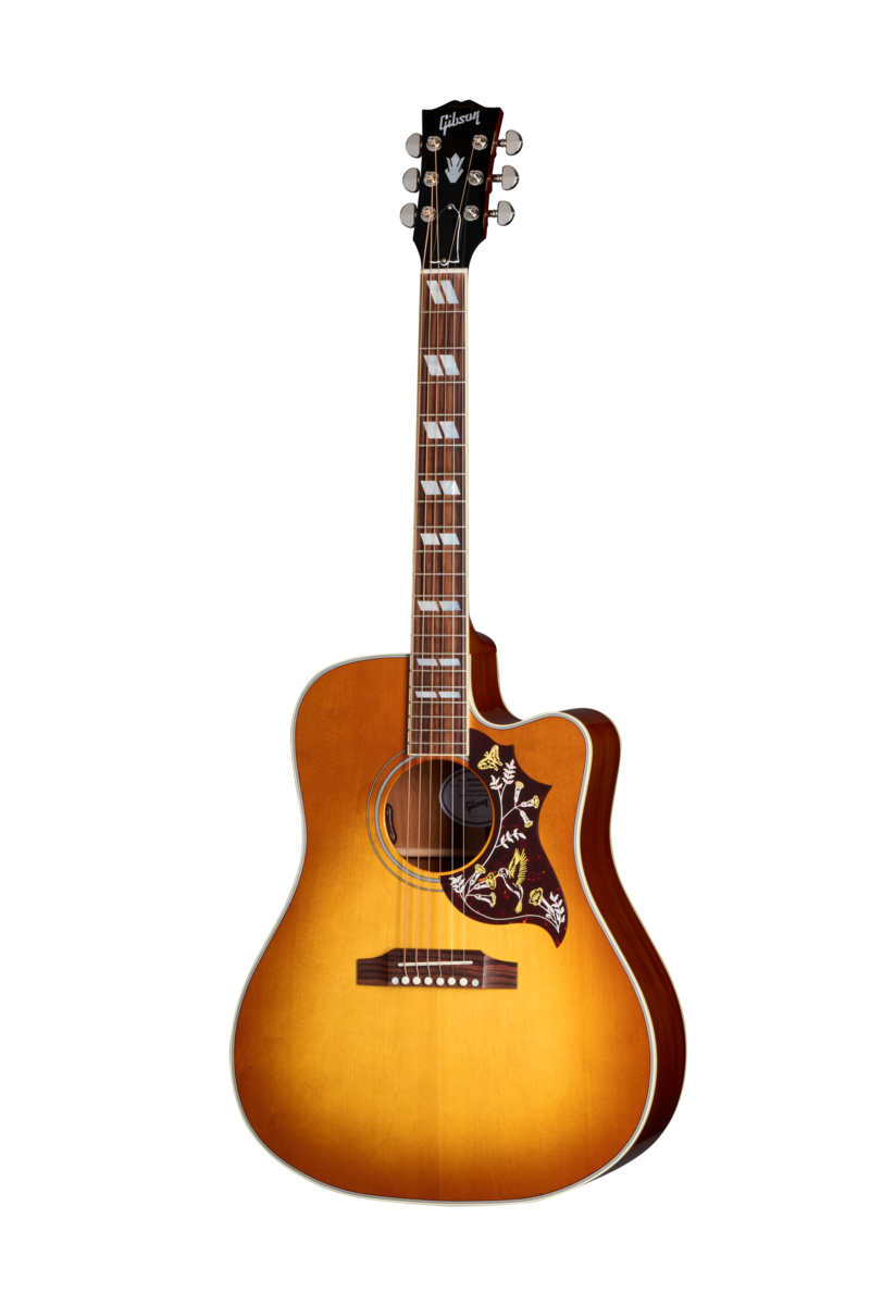 Gibson Hummingbird Standard EC Heritage Cherry Sunburst w/case