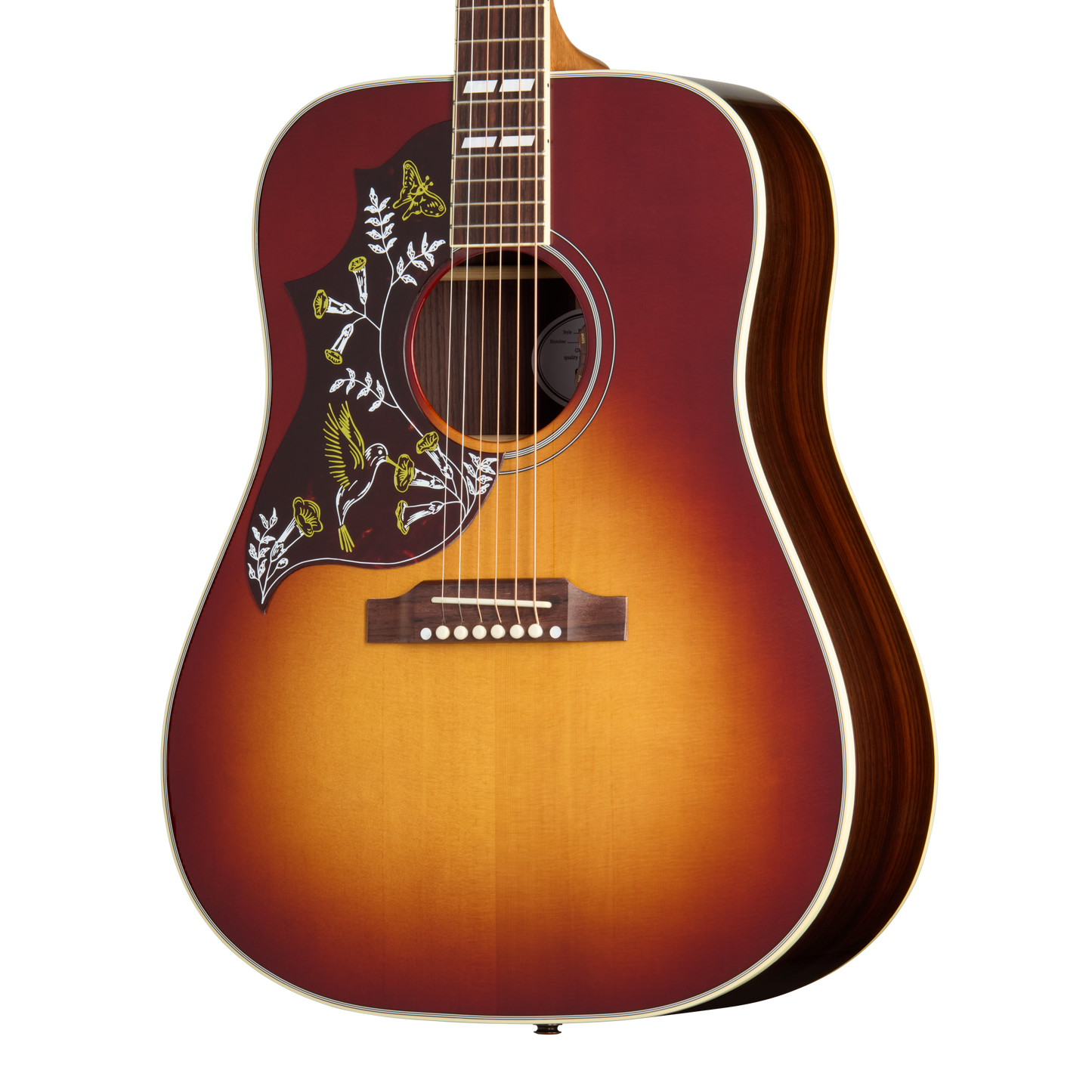 Gibson Hummingbird Standard Rosewood, Left-Handed, Rosewood Burst