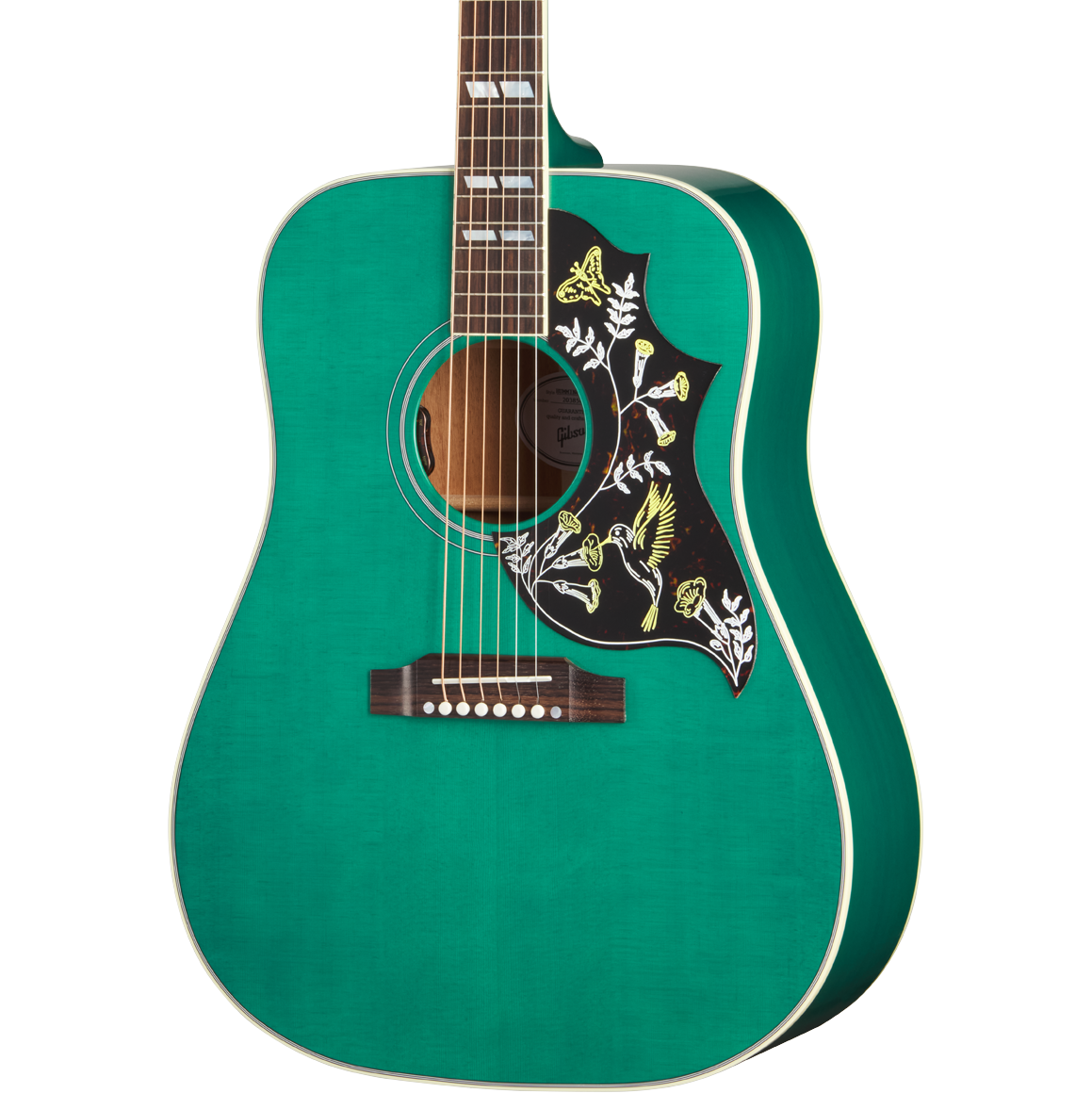 Gibson Hummingbird Standard Acoustic Electric Guitar - Translucent Teal
