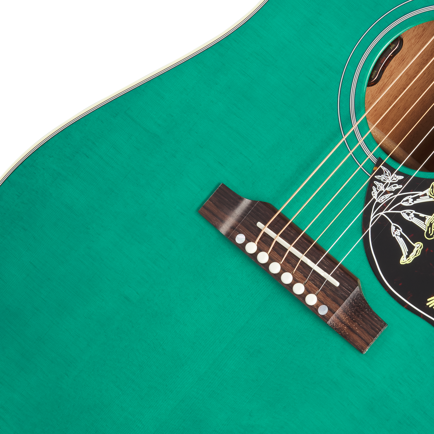 Gibson Hummingbird Standard, Translucent Teal