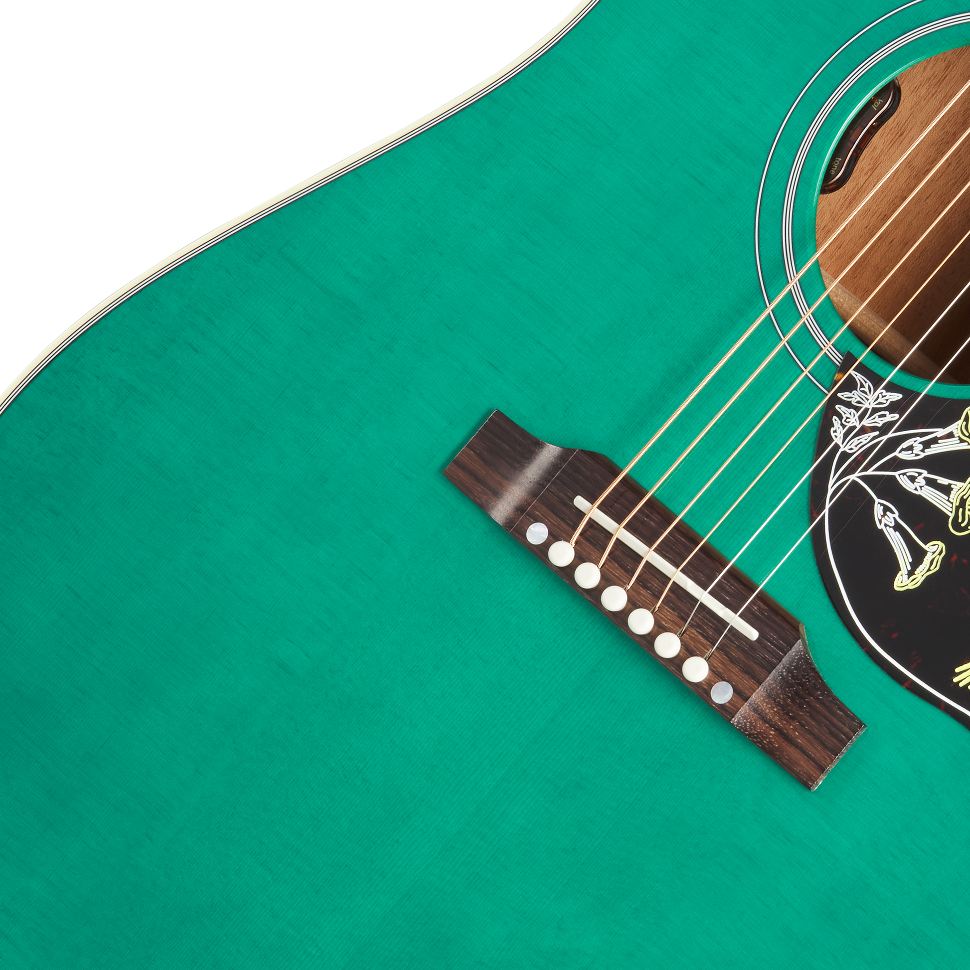 Gibson Hummingbird Standard, Translucent Teal