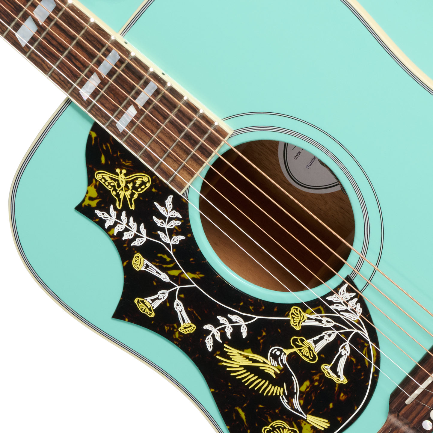 Gibson Hummingbird Standard, Left-Handed, Southwestern Turquoise
