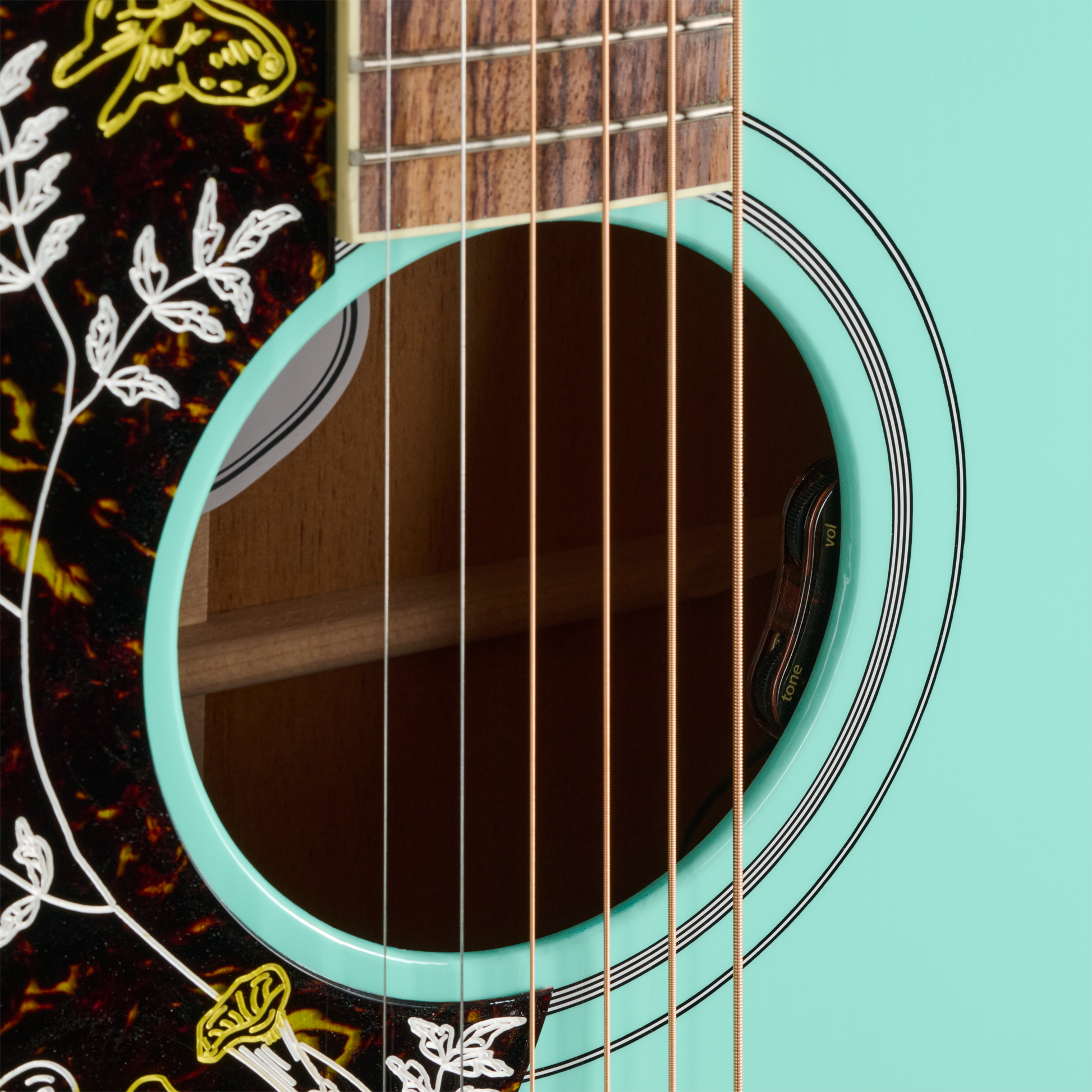 Gibson Hummingbird Standard, Left-Handed, Southwestern Turquoise