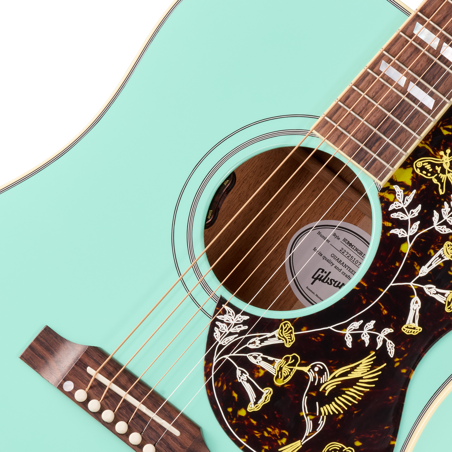 Gibson Hummingbird Standard, Southwestern Turquoise