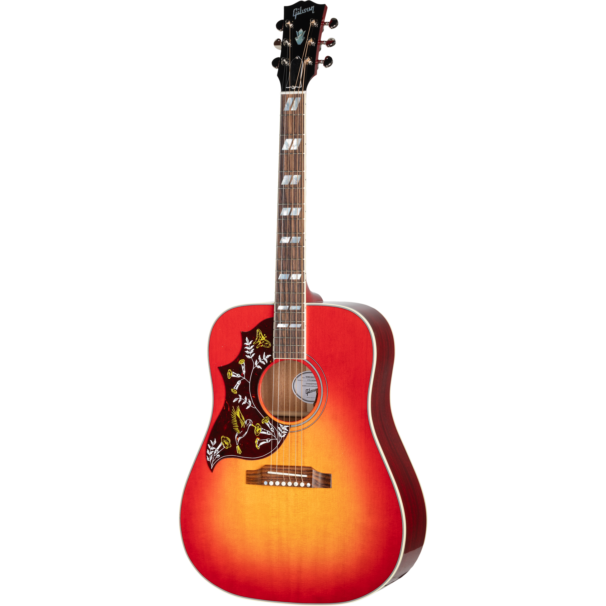 Gibson Hummingbird Standard Left-Handed Acoustic Electric Guitar - Vintage Cherry Sunburst