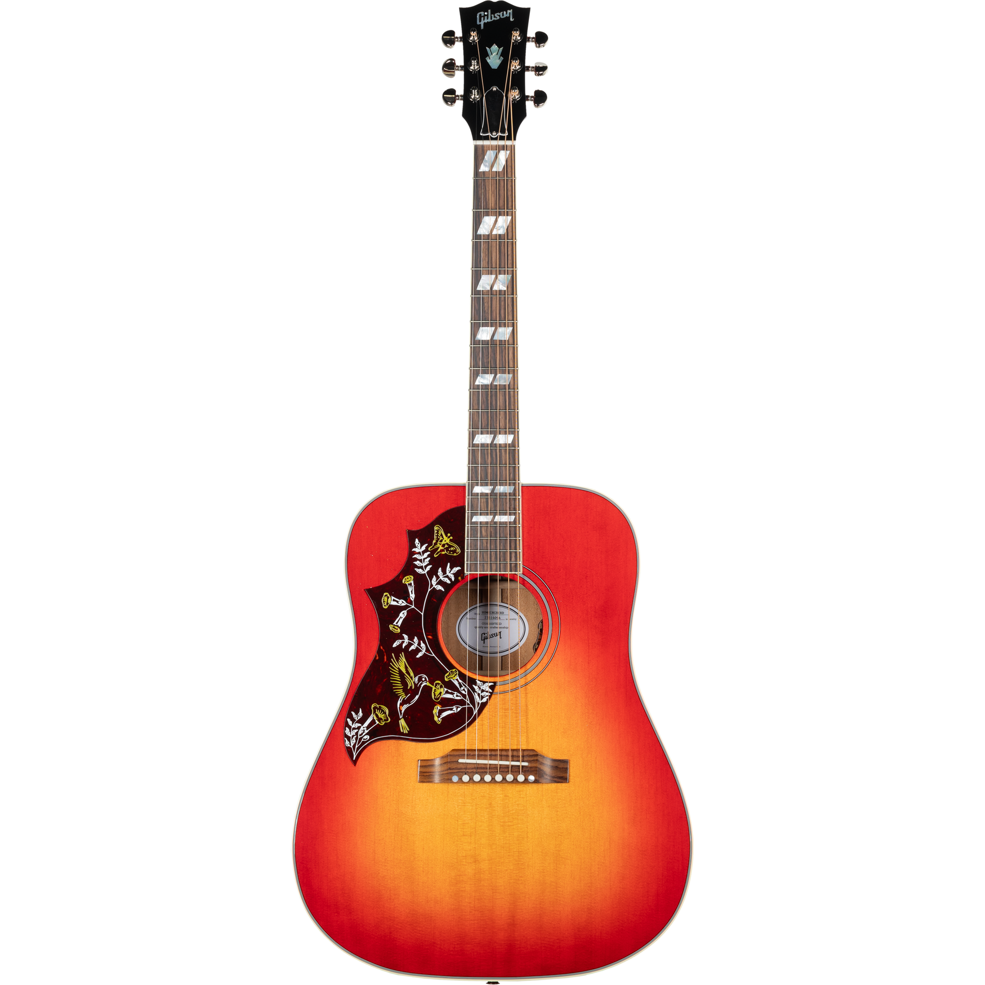 Gibson Hummingbird Standard Left-Handed Acoustic Electric Guitar - Vintage Cherry Sunburst