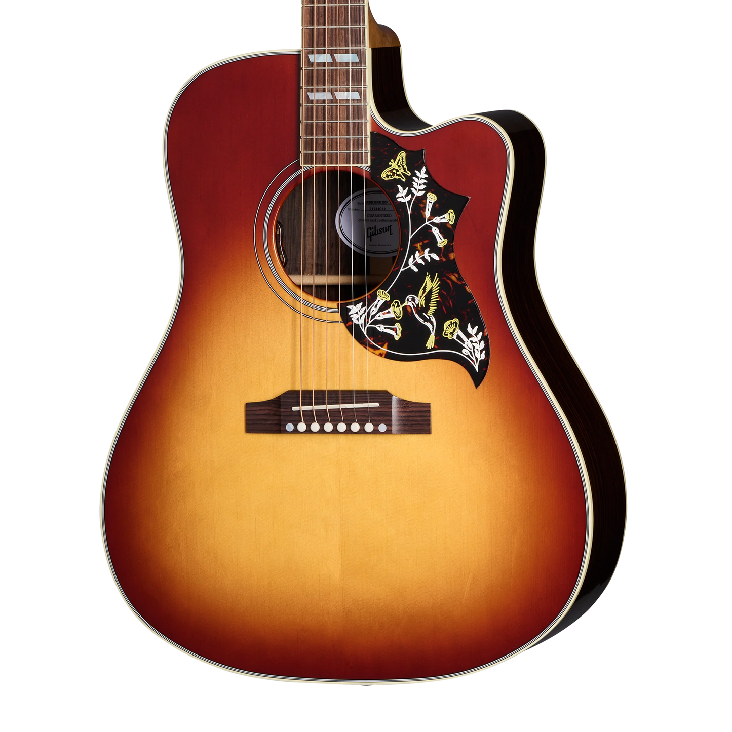 Gibson Hummingbird Standard Rosewood EC, Rosewood Burst