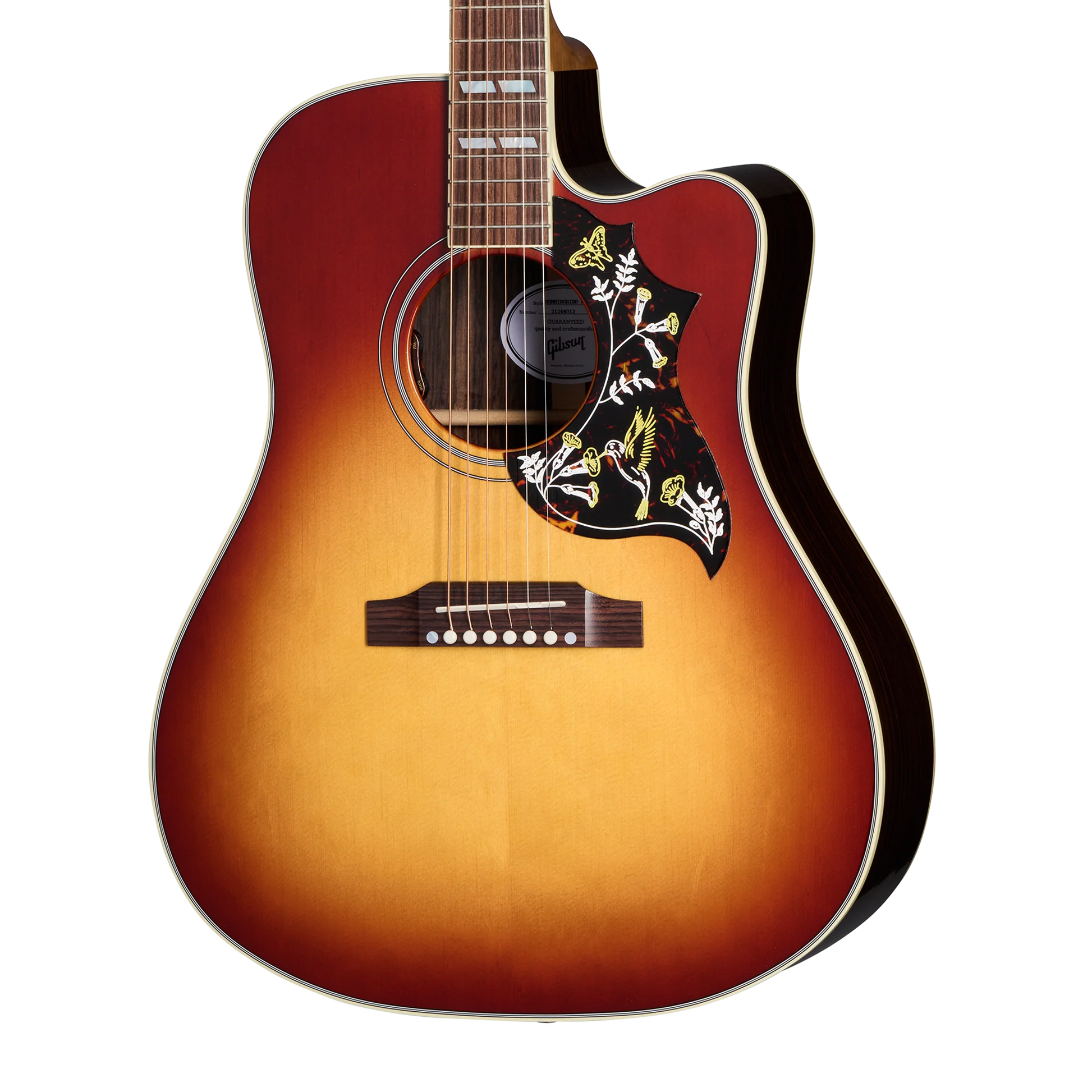 Gibson Hummingbird Standard Rosewood EC, Rosewood Burst
