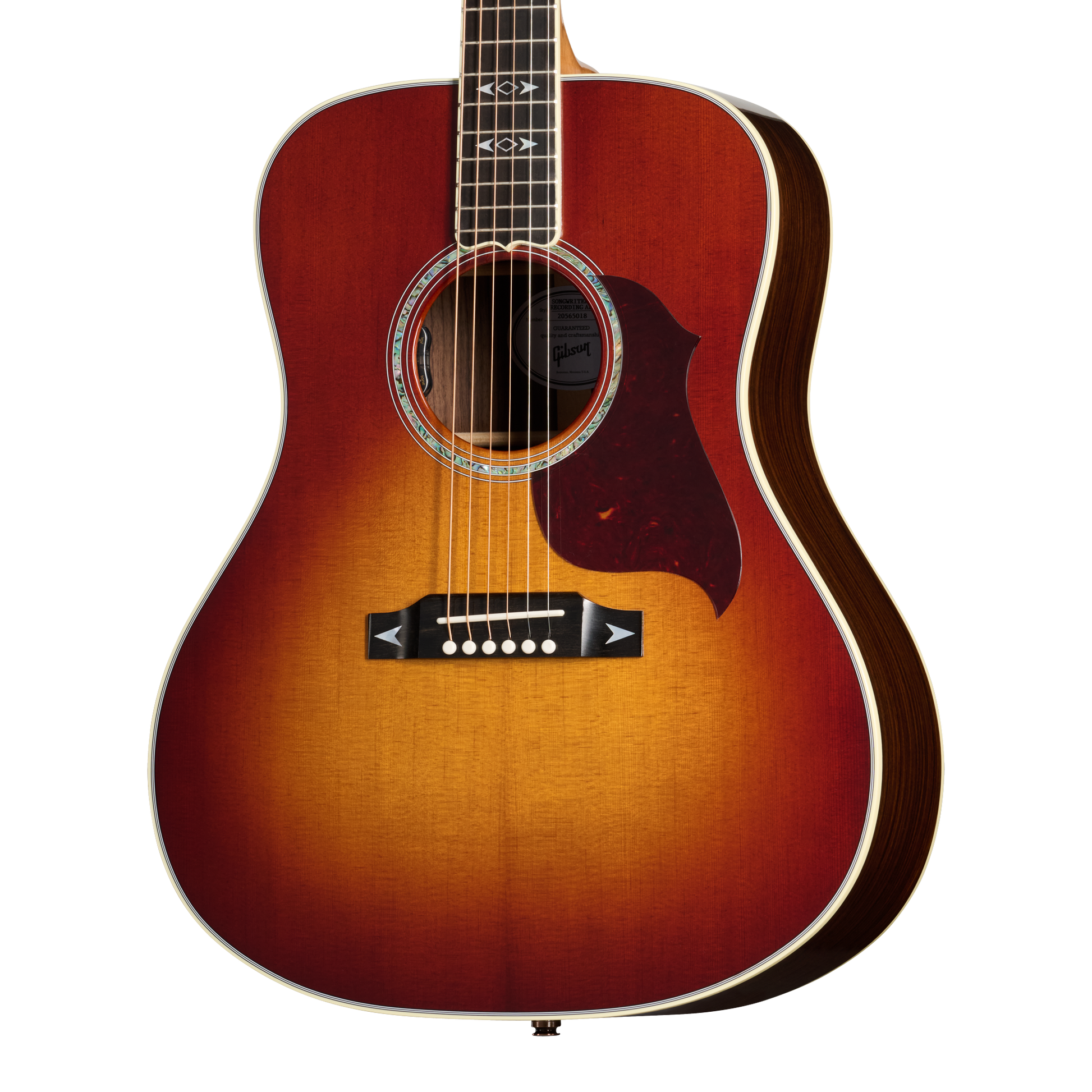Gibson Songwriter Recording Artist, Left-Handed, Rosewood Burst