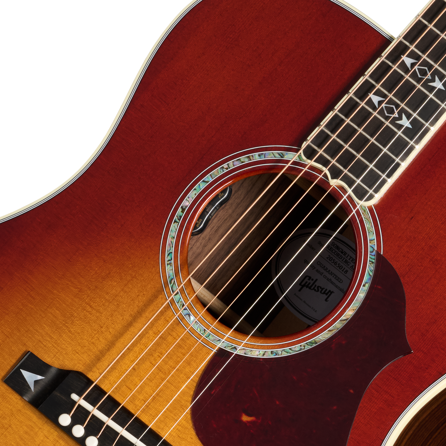 Gibson Songwriter Recording Artist, Left-Handed, Rosewood Burst