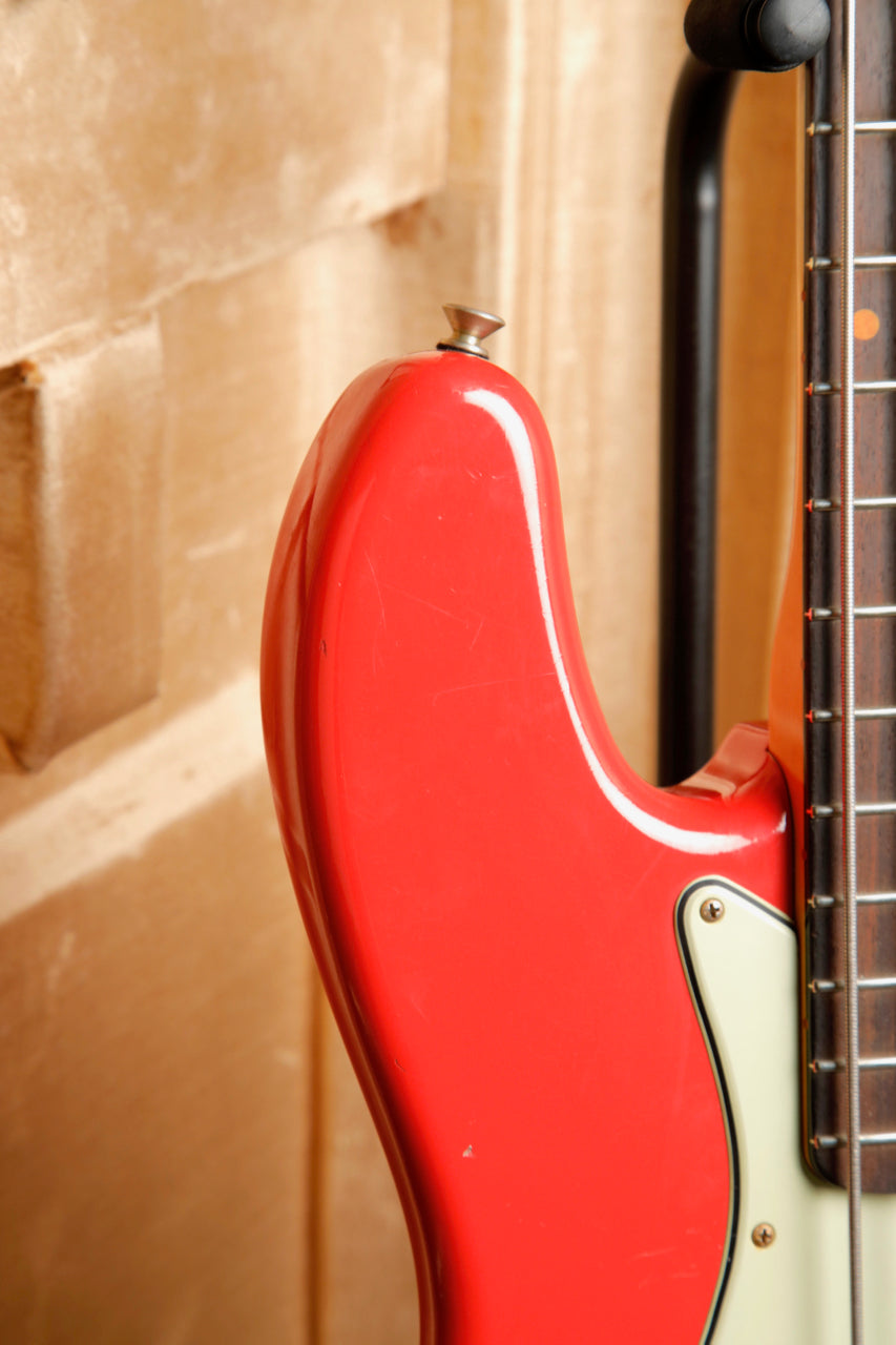 Fender Custom Shop LTD '64 Jazz Bass Journeyman Aged Fiesta Red Pre-Owned