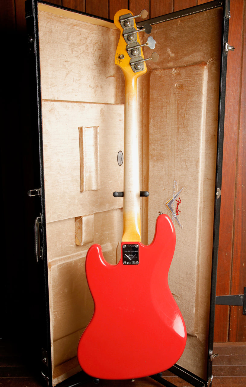 Fender Custom Shop LTD '64 Jazz Bass Journeyman Aged Fiesta Red Pre-Owned