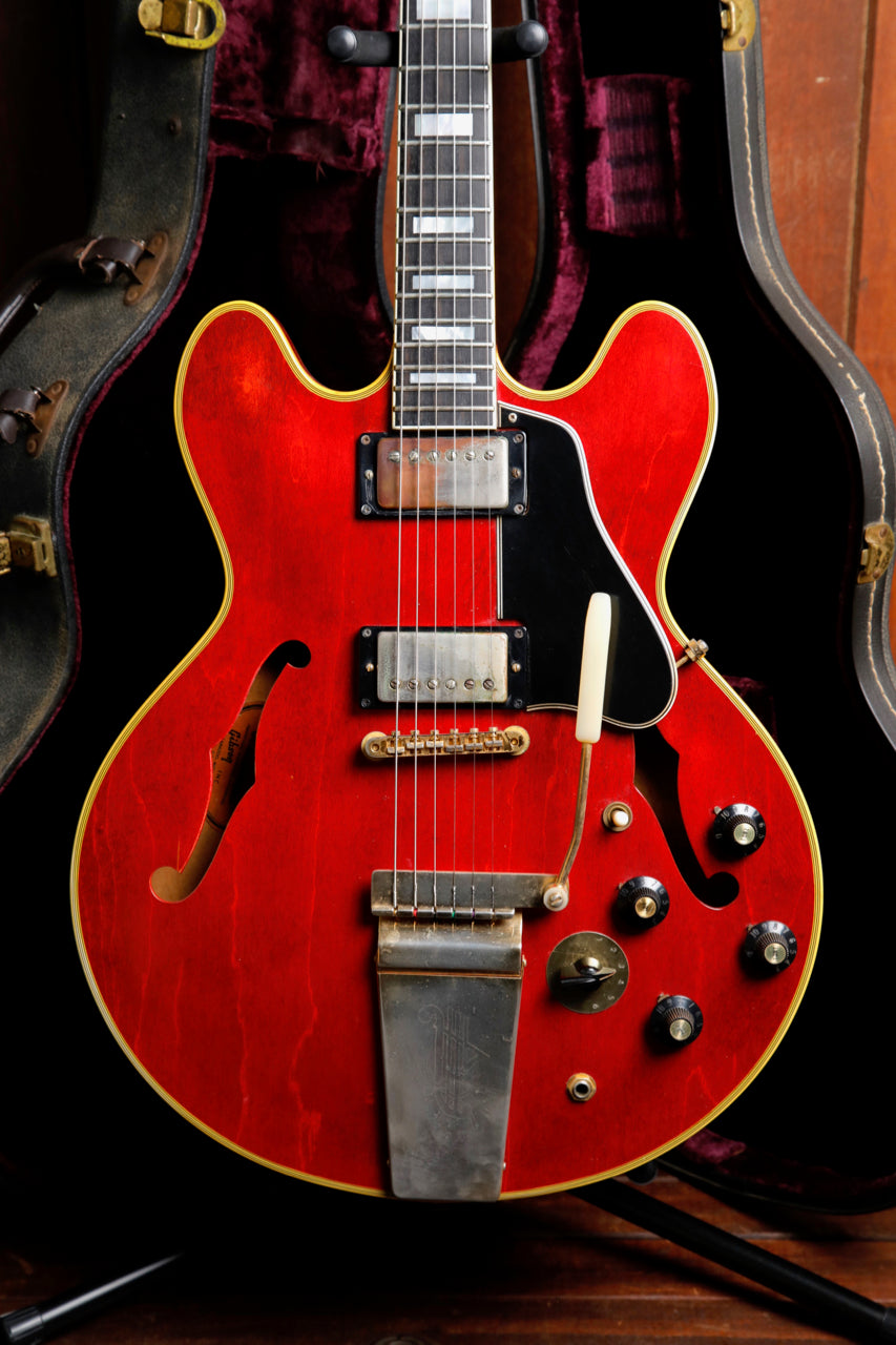 Gibson ES-355 Stereo Vintage 1968 Semi-Hollow Cherry Electric Guitar Pre-Owned