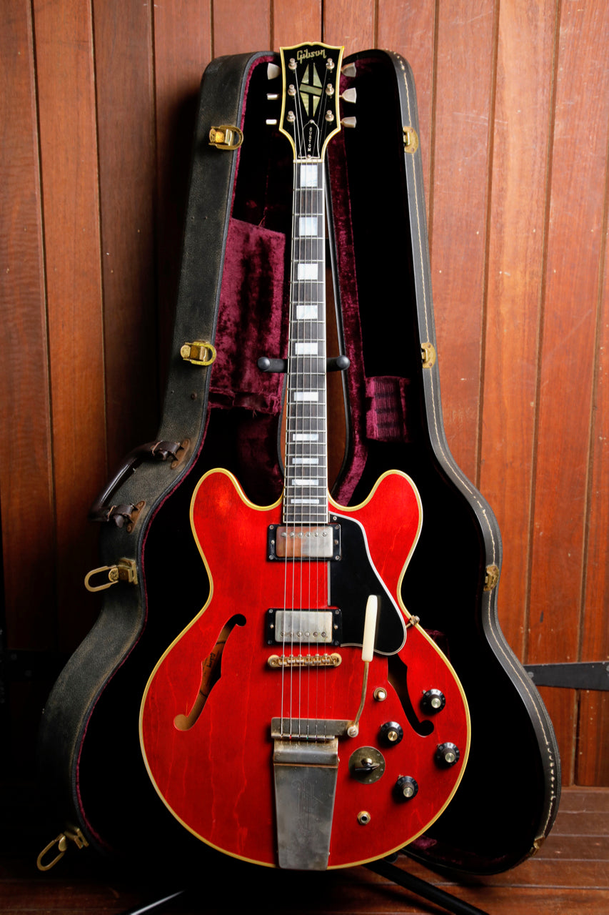 Gibson ES-355 Stereo Vintage 1968 Semi-Hollow Cherry Electric Guitar Pre-Owned