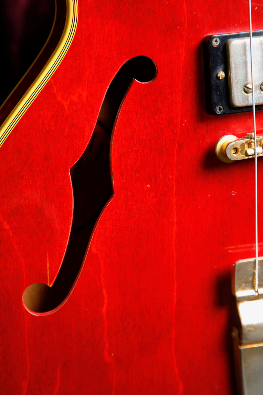 Gibson ES-355 Stereo Vintage 1968 Semi-Hollow Cherry Electric Guitar Pre-Owned