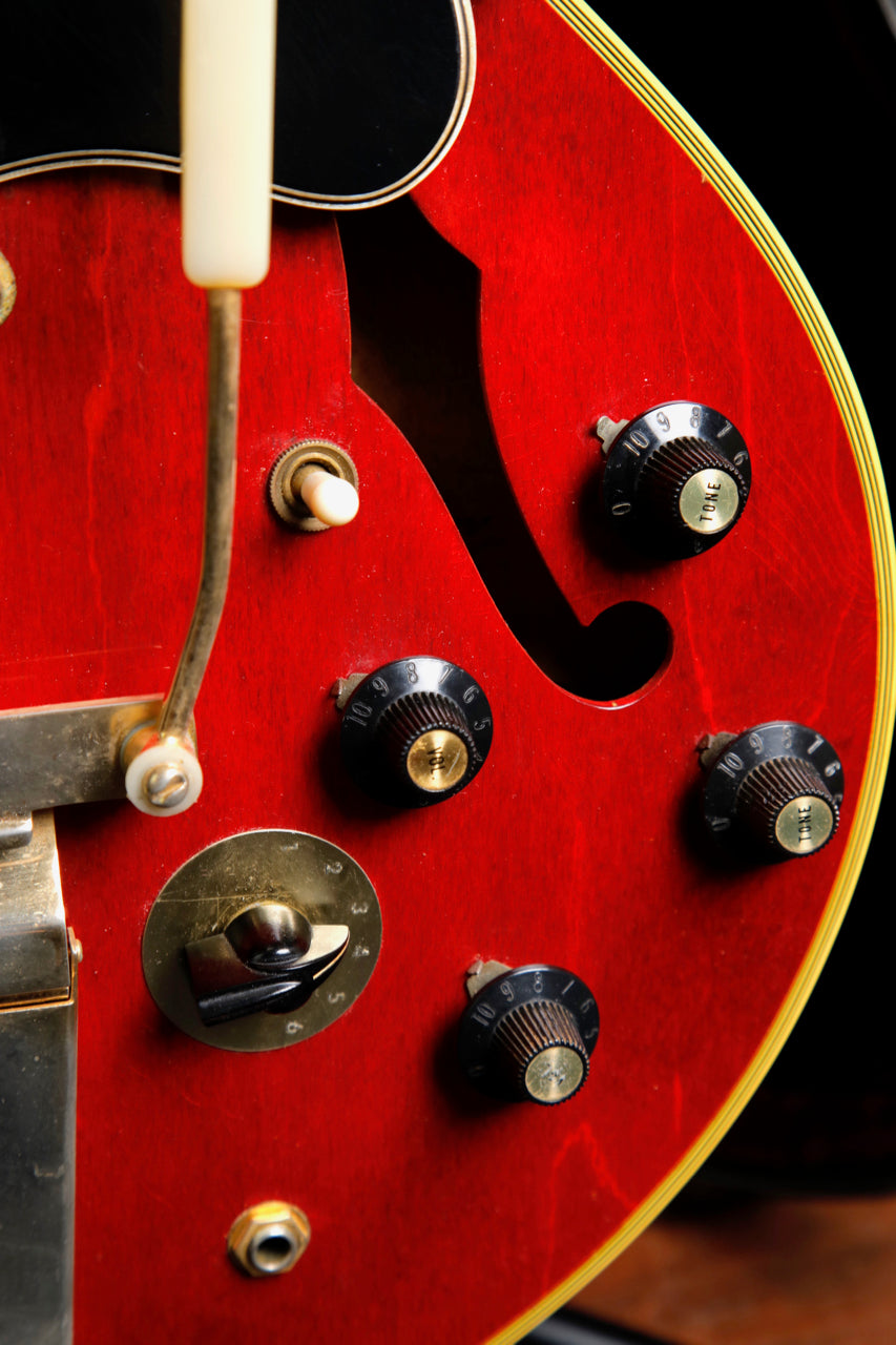 Gibson ES-355 Stereo Vintage 1968 Semi-Hollow Cherry Electric Guitar Pre-Owned