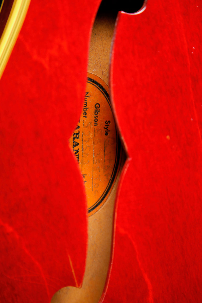 Gibson ES-355 Stereo Vintage 1968 Semi-Hollow Cherry Electric Guitar Pre-Owned