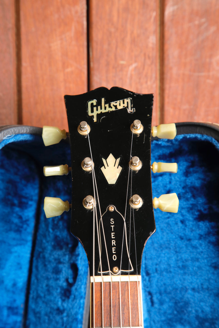 Gibson ES-345 Stereo Vintage 1968 Semi-Hollow Sunburst Electric Guitar Pre-Owned