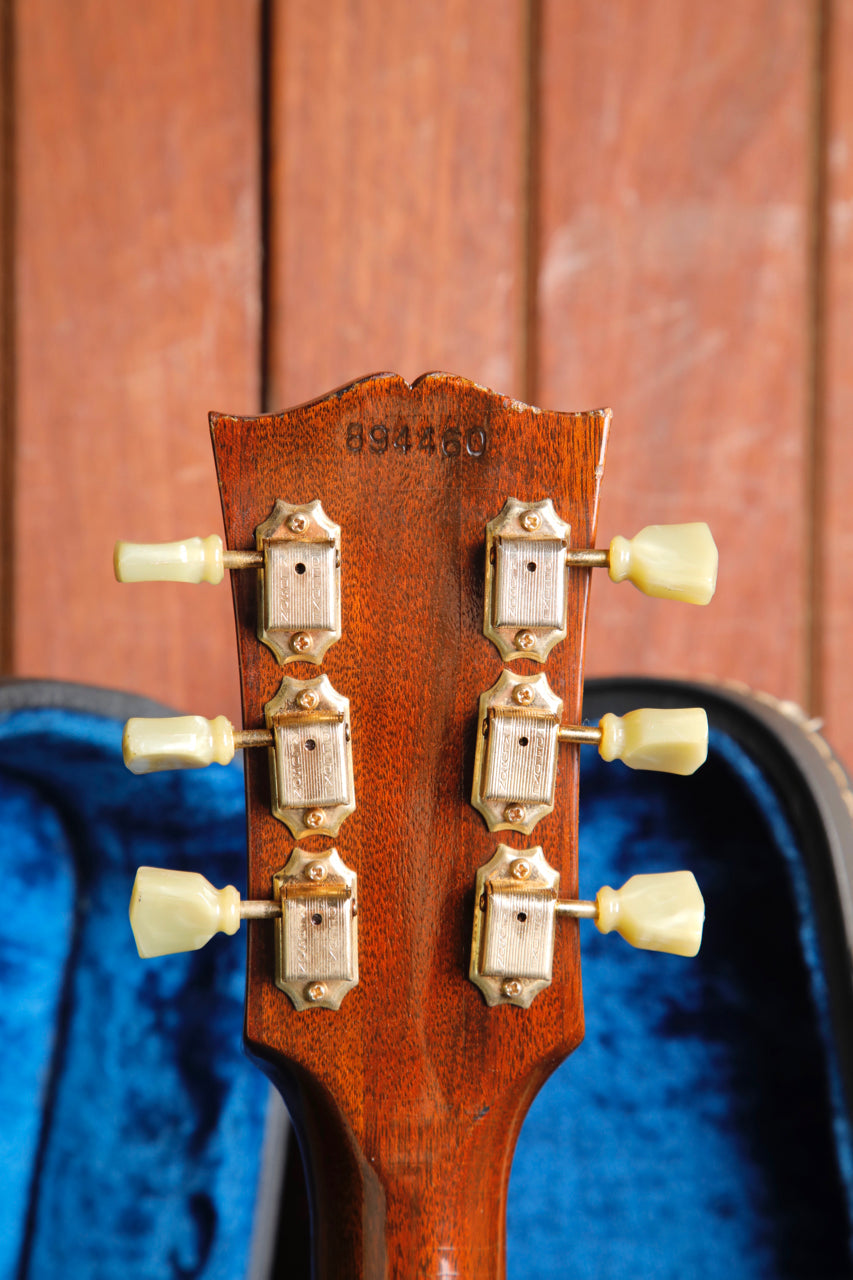 Gibson ES-345 Stereo Vintage 1968 Semi-Hollow Sunburst Electric Guitar Pre-Owned