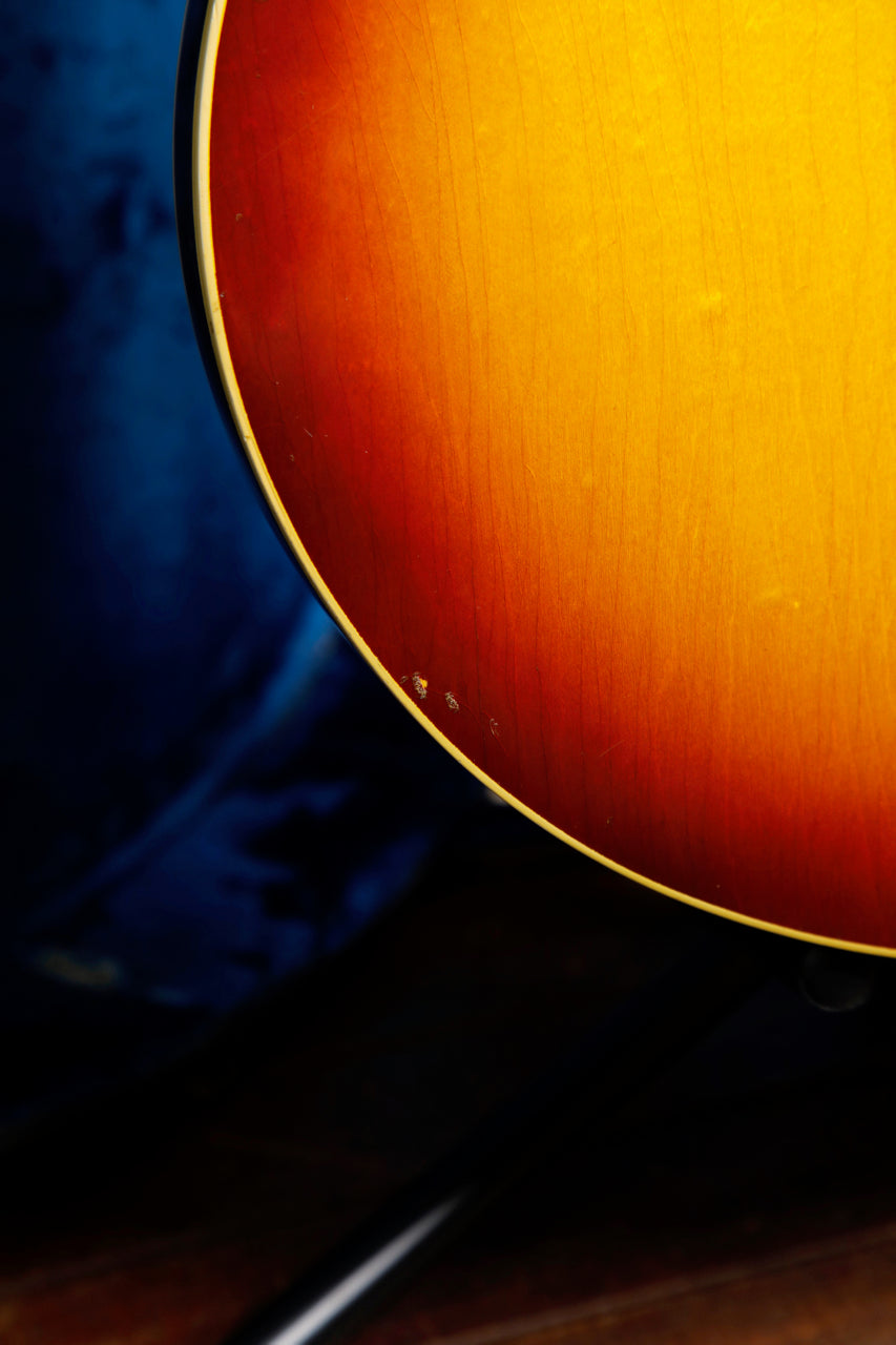Gibson ES-345 Stereo Vintage 1968 Semi-Hollow Sunburst Electric Guitar Pre-Owned