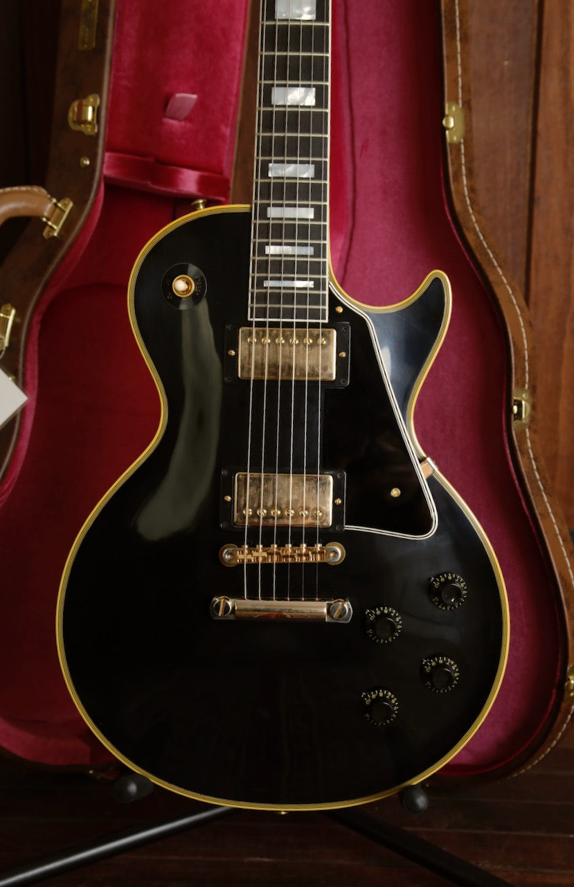 Gibson Custom Les Paul Custom 1957 Reissue 2-Pickup Ebony VOS