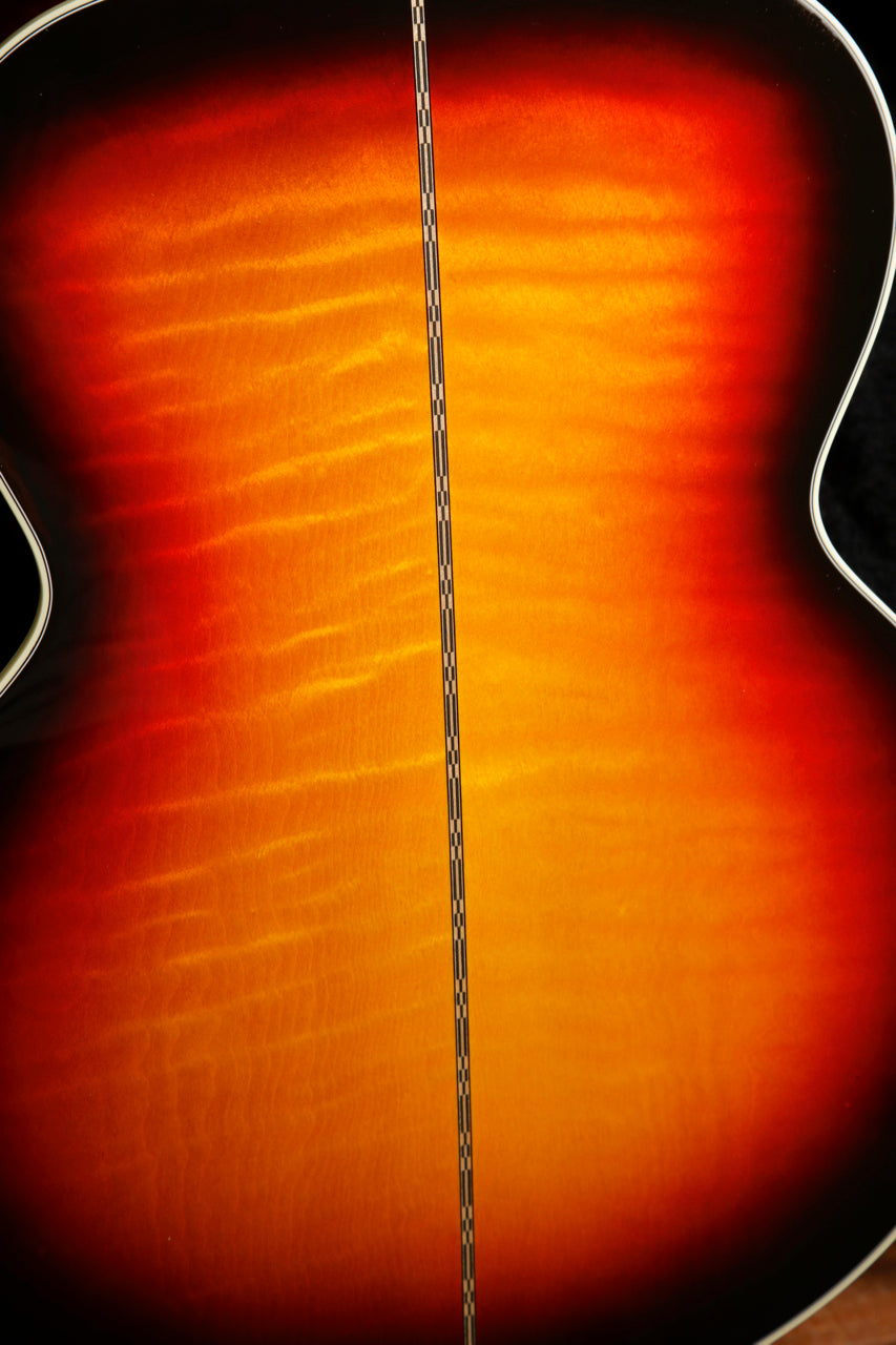 Gibson SJ-200 Standard Maple Tri Burst Acoustic-Electric Guitar