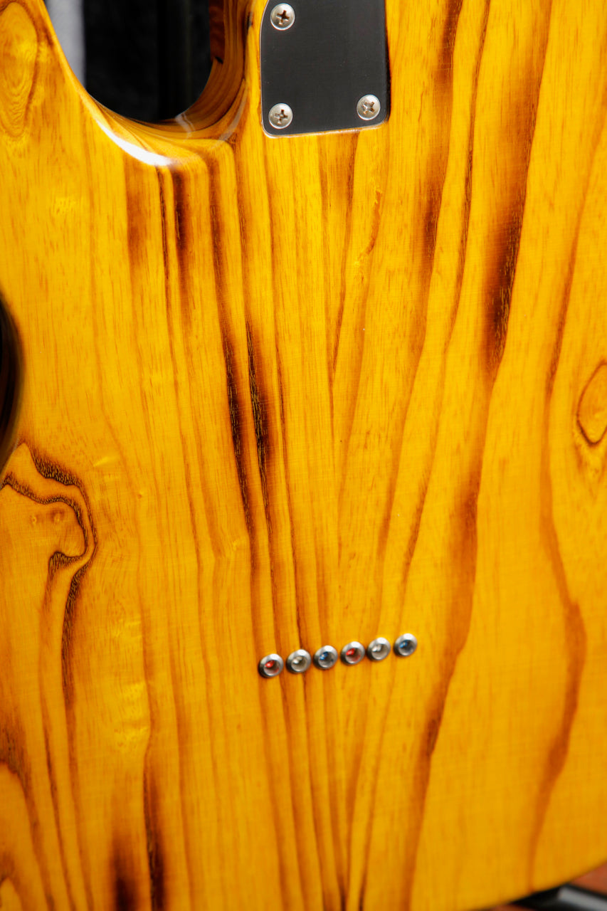 Patrick James Eggle OZ-T-S/S Torched Butterscotch Electric Guitar
