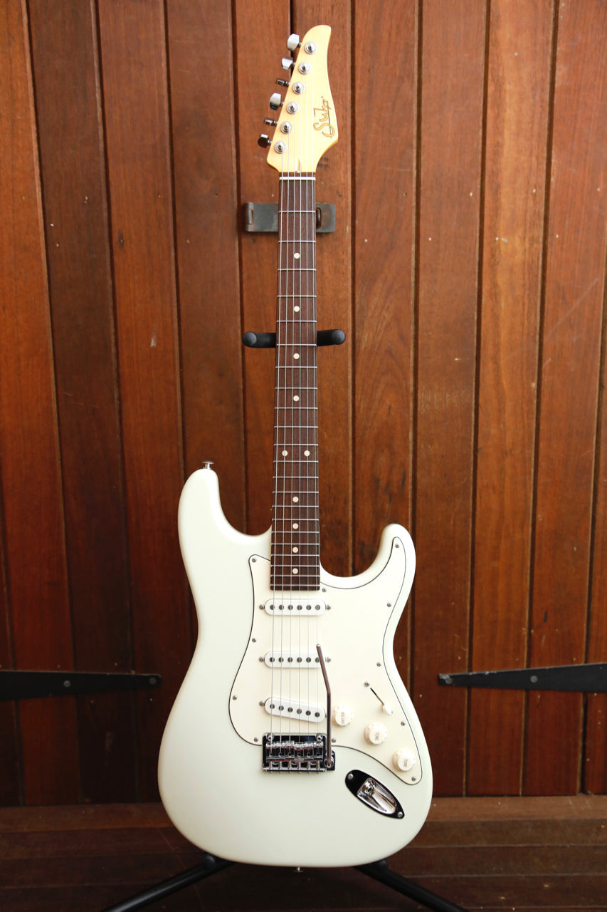 Suhr Classic S Antique SSS Olympic White Electric Guitar